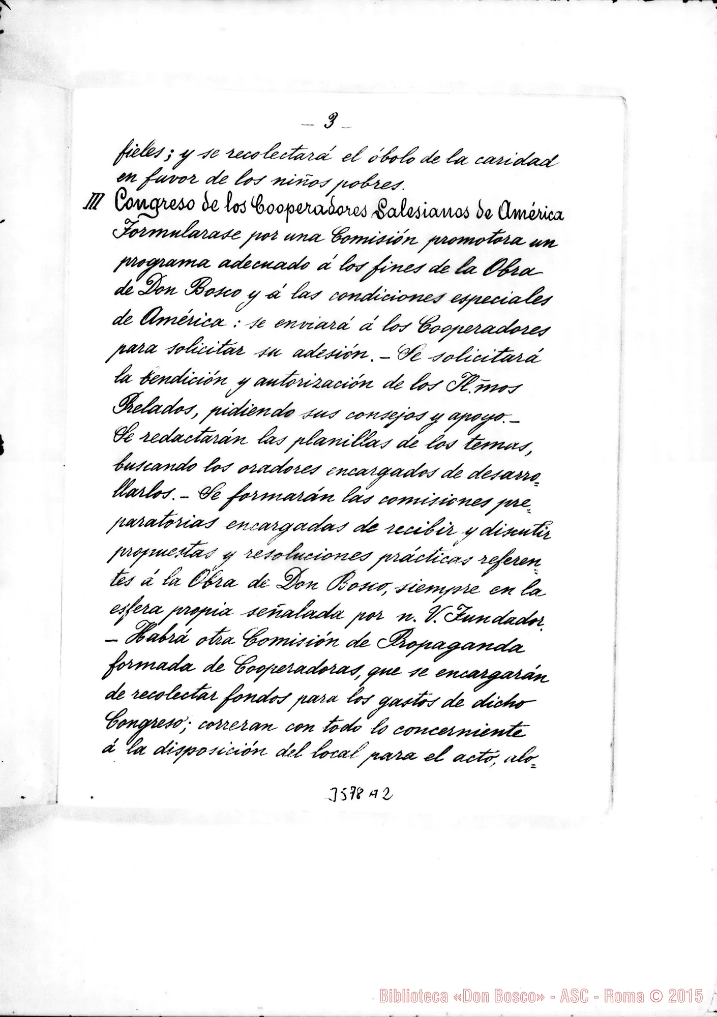 Fotogramma A 2 — XXV Aniversario de la Obra de Don Bosco en América. 1902