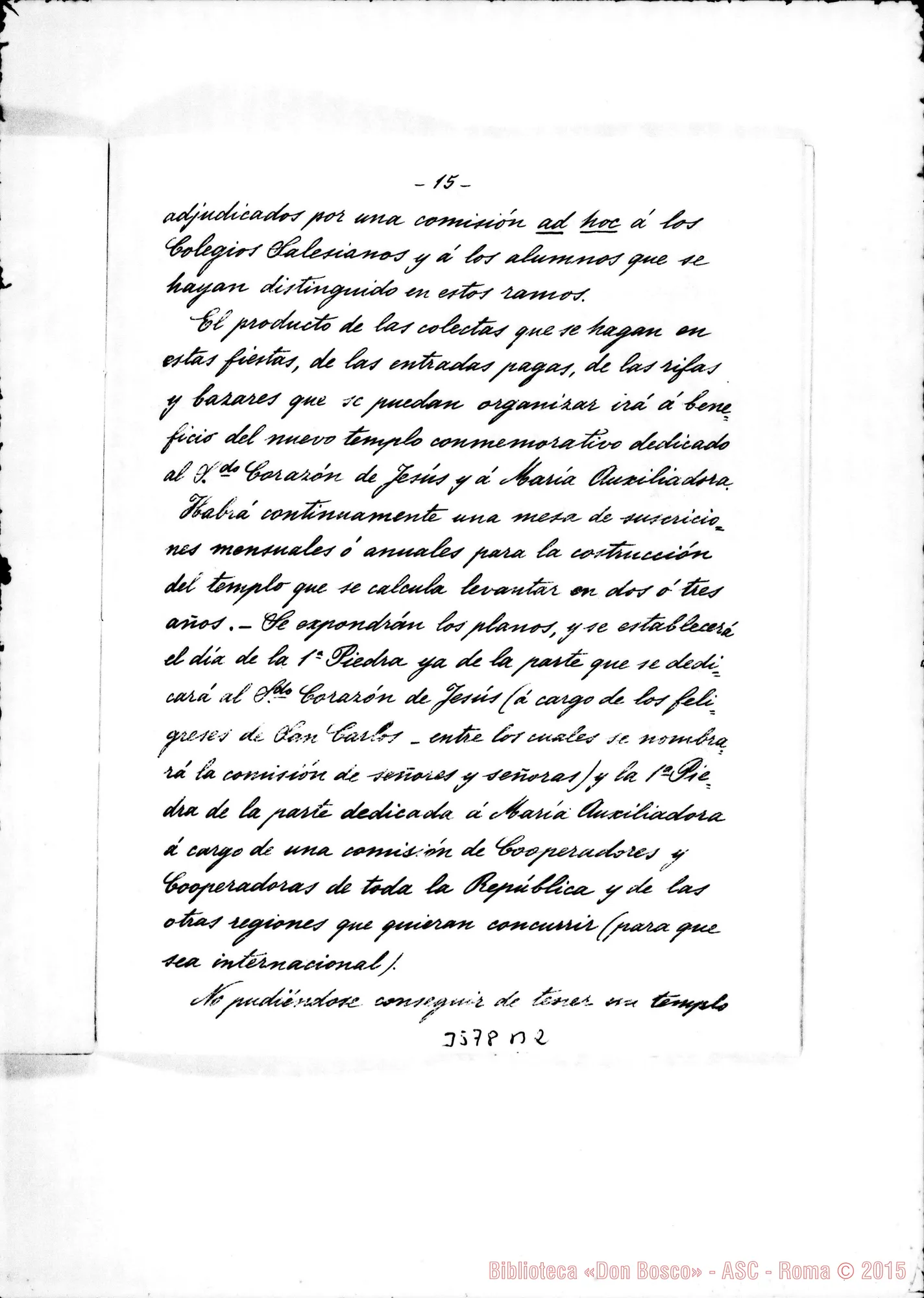 Fotogramma B 2 — XXV Aniversario de la Obra de Don Bosco en América. 1902