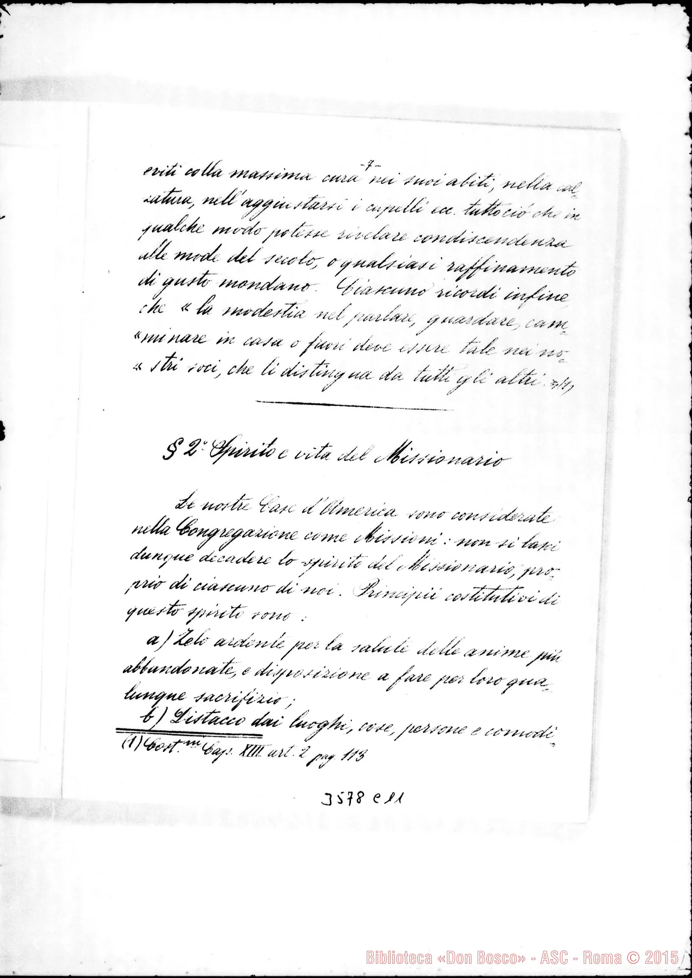 Fotogramma C 11 — Atti del Primo Capitolo Generale Americano. Almagro, 1902