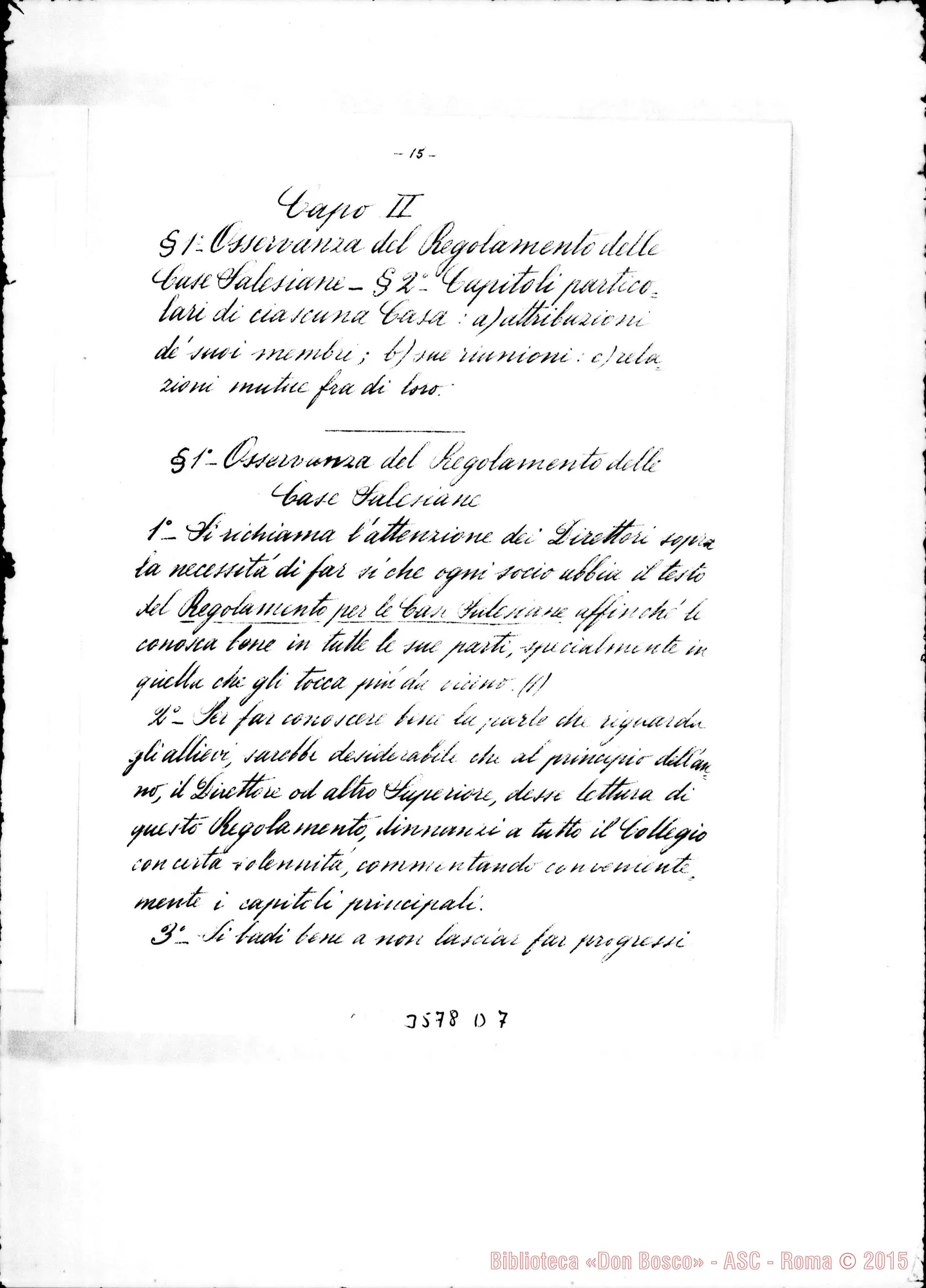 Fotogramma D 7 — Atti del Primo Capitolo Generale Americano. Almagro, 1902