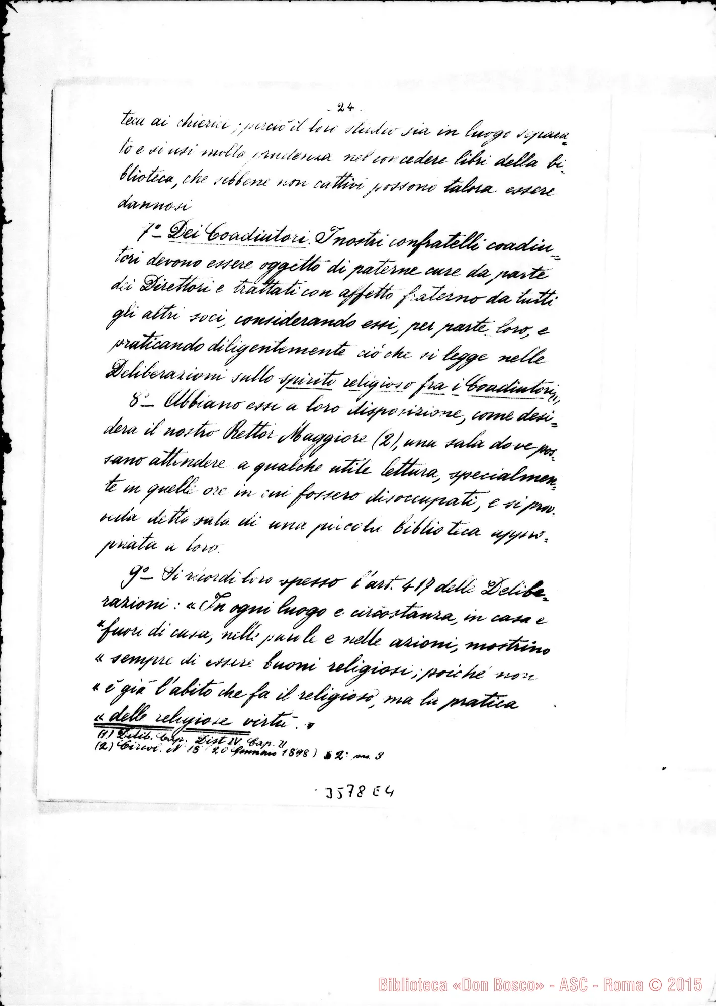 Fotogramma E 4 — Atti del Primo Capitolo Generale Americano. Almagro, 1902
