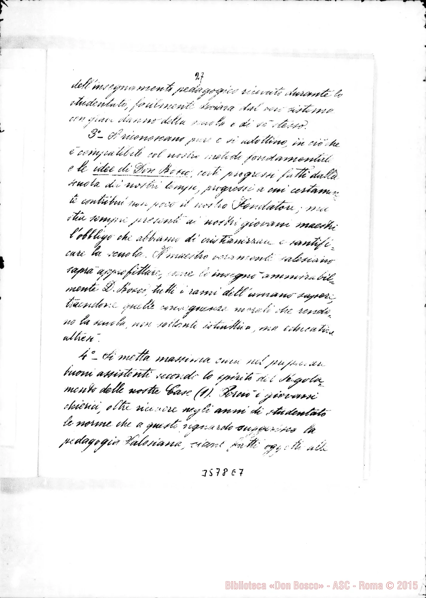 Fotogramma E 7 — Atti del Primo Capitolo Generale Americano. Almagro, 1902