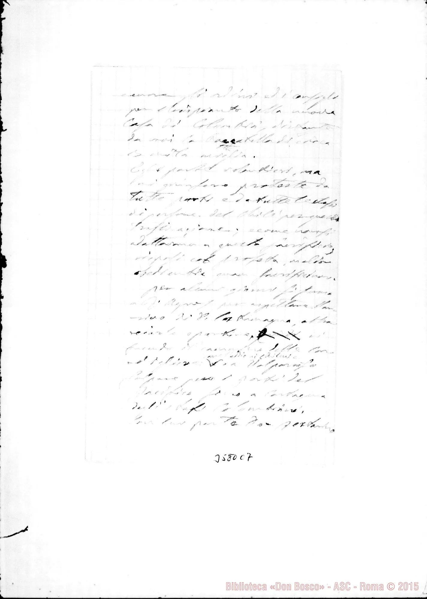 Fotogramma C 7 — Mons. Cagliero-Don Rua. 1890