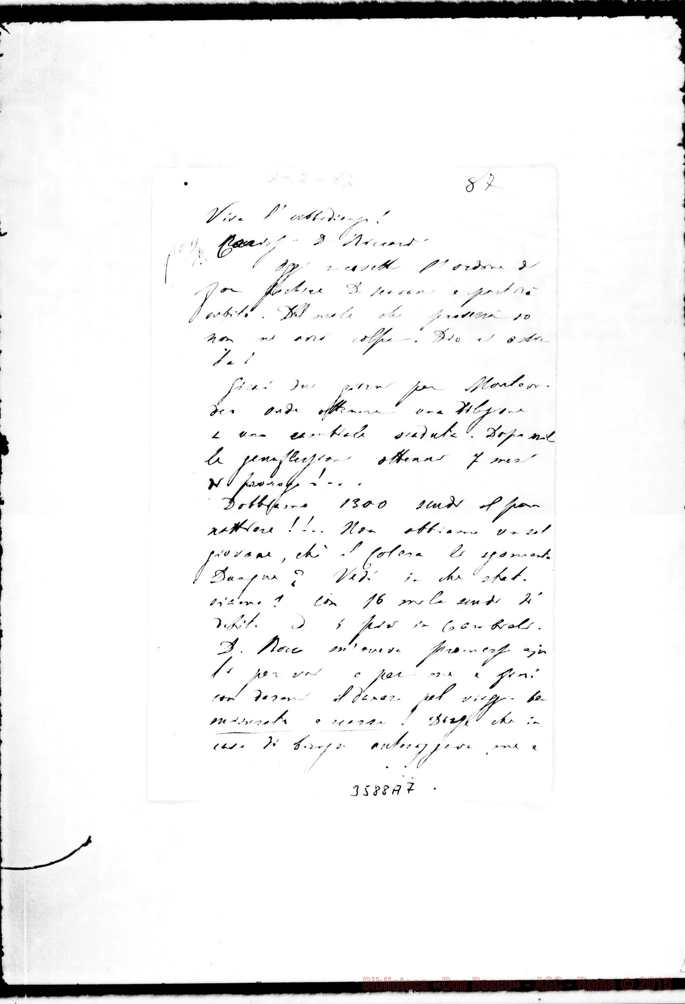 Fotogramma A 7 — Don Lasagna-Don Riccardi, 1*8-02-1887