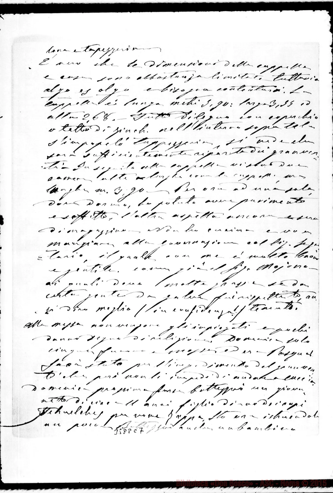 Fotogramma C 7 — Don Angelo Savio-Monsignore. Santa Cruz, 13-04-1887