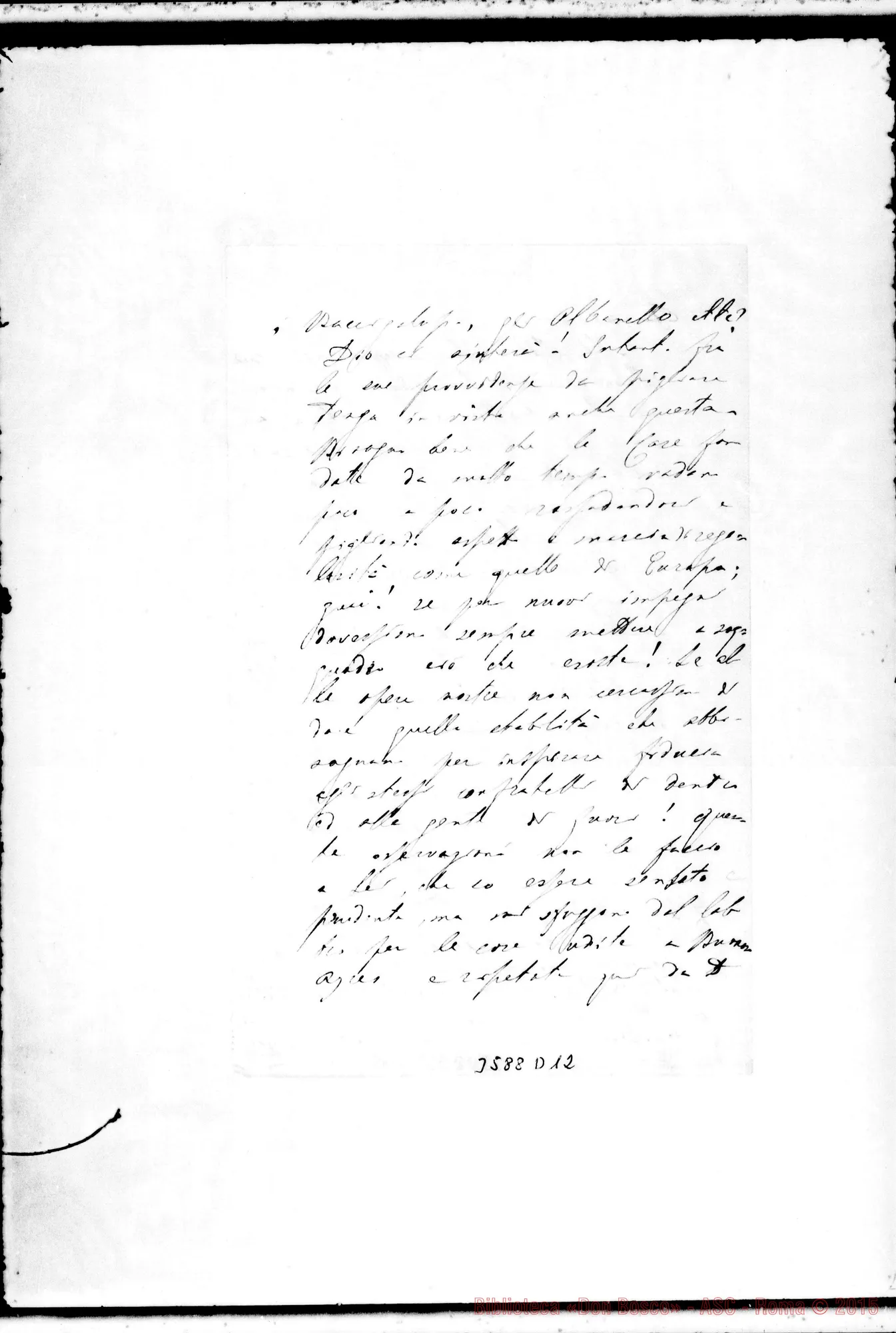 Fotogramma D 12 — Don Lasagna-Monsignore, il 23-07-1887