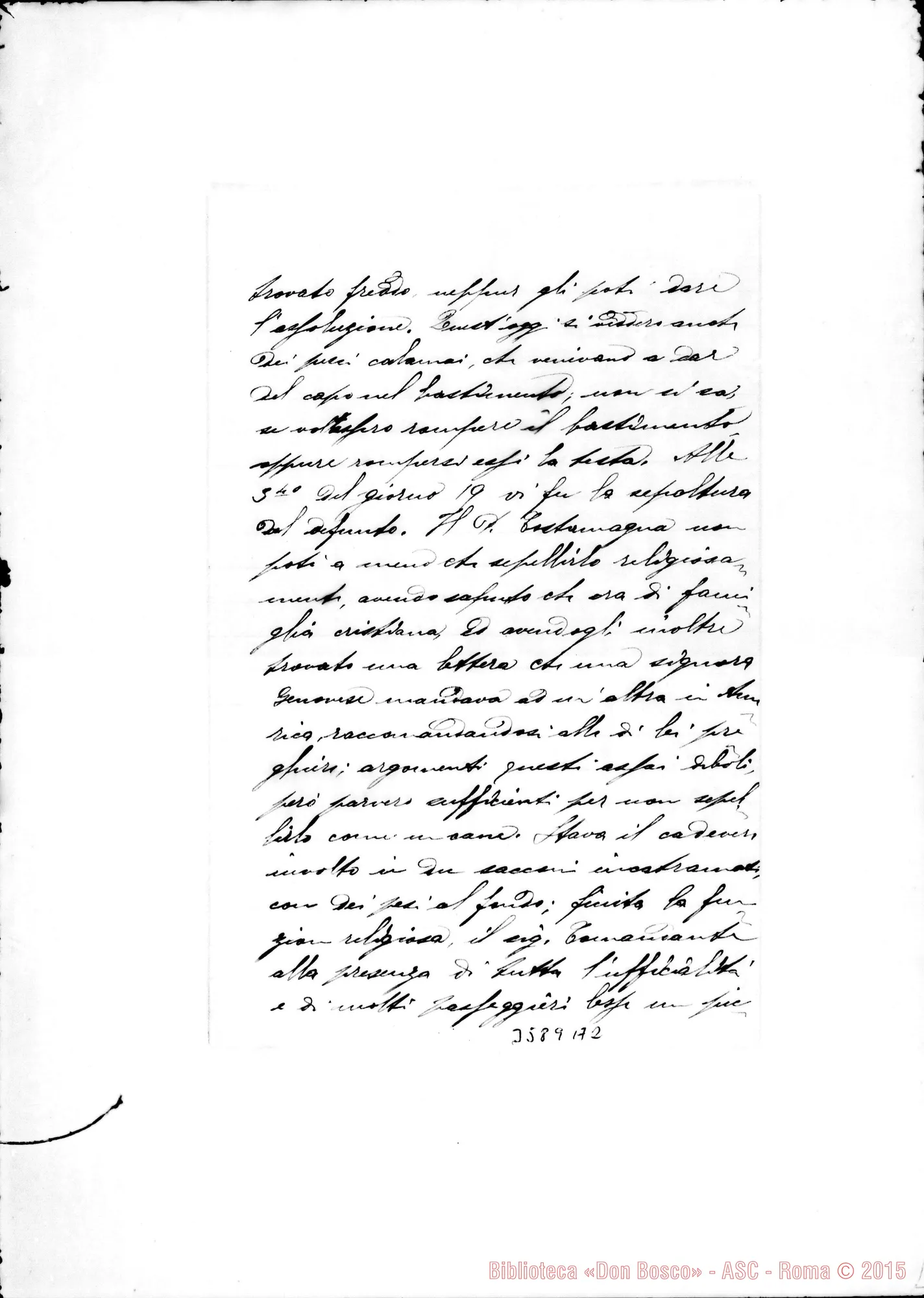 Fotogramma A 2 — A Don Barberis «todos los misioneros». Buenos A., 29-01-1889