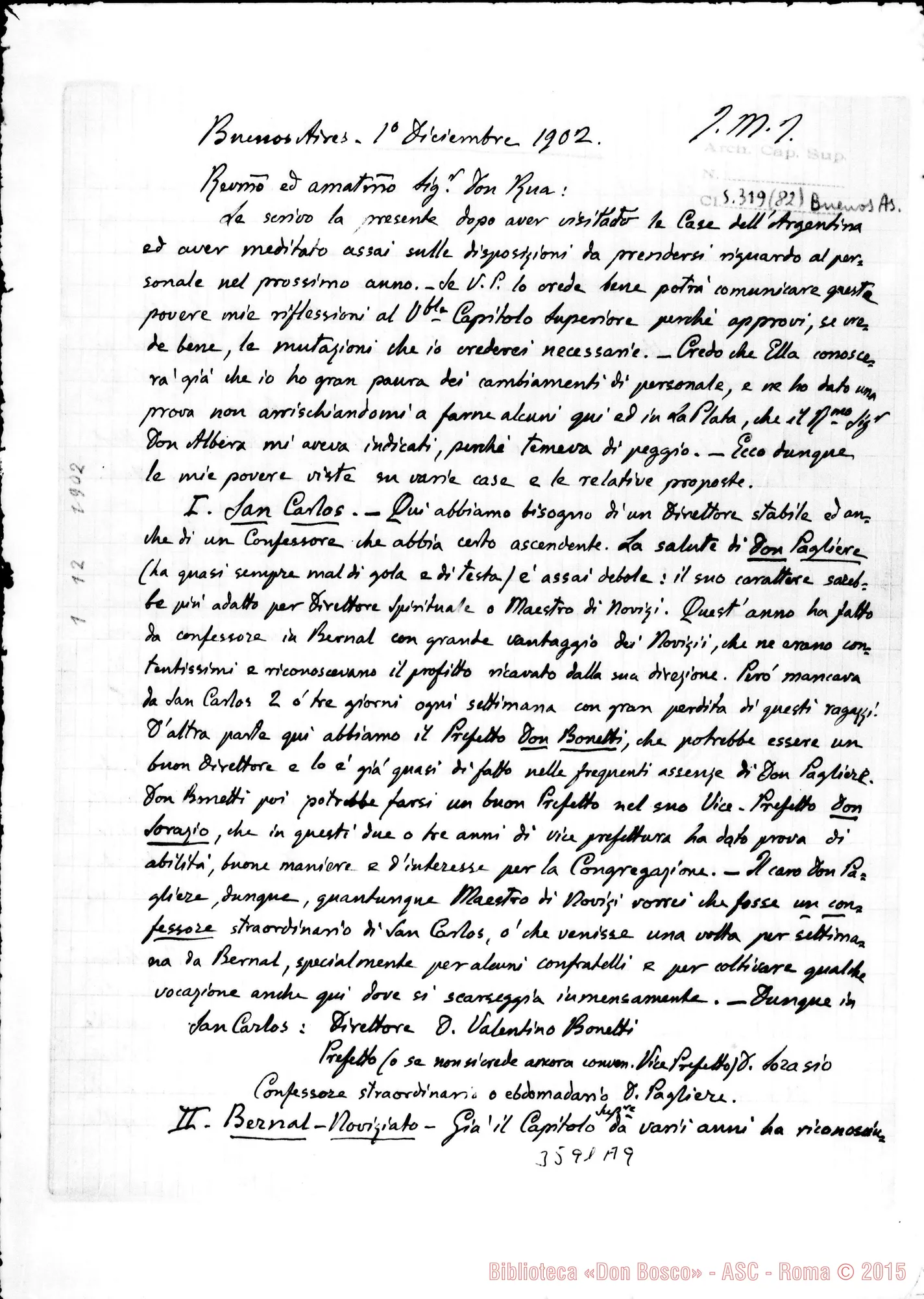 Fotogramma A 9 — Don Vespignani Giuseppe-Don Rua. Buenos A., 1-12-1902