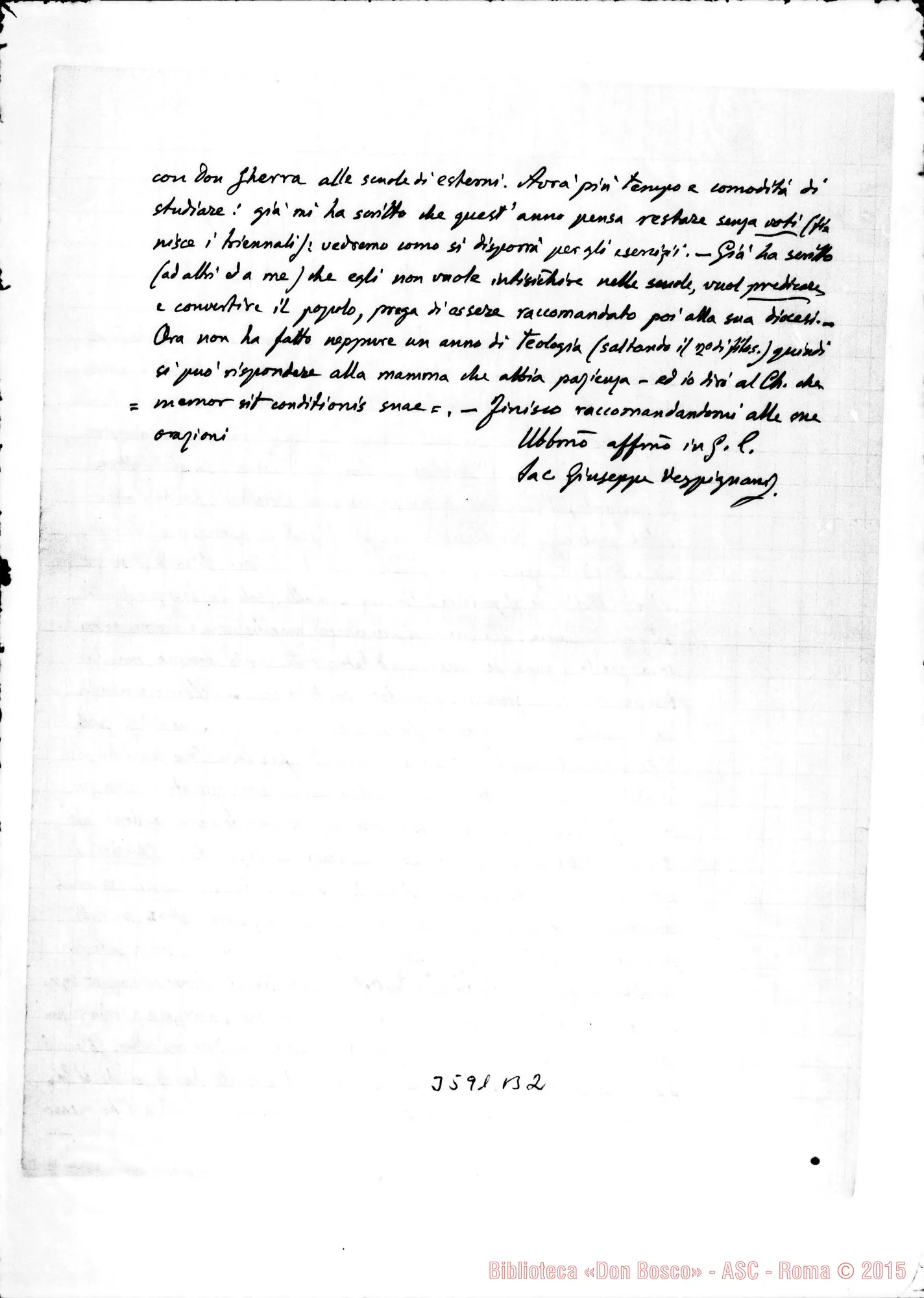 Fotogramma B 2 — Don Vespignani Giuseppe-Don Barberis. Buenos A., 26-01-1903