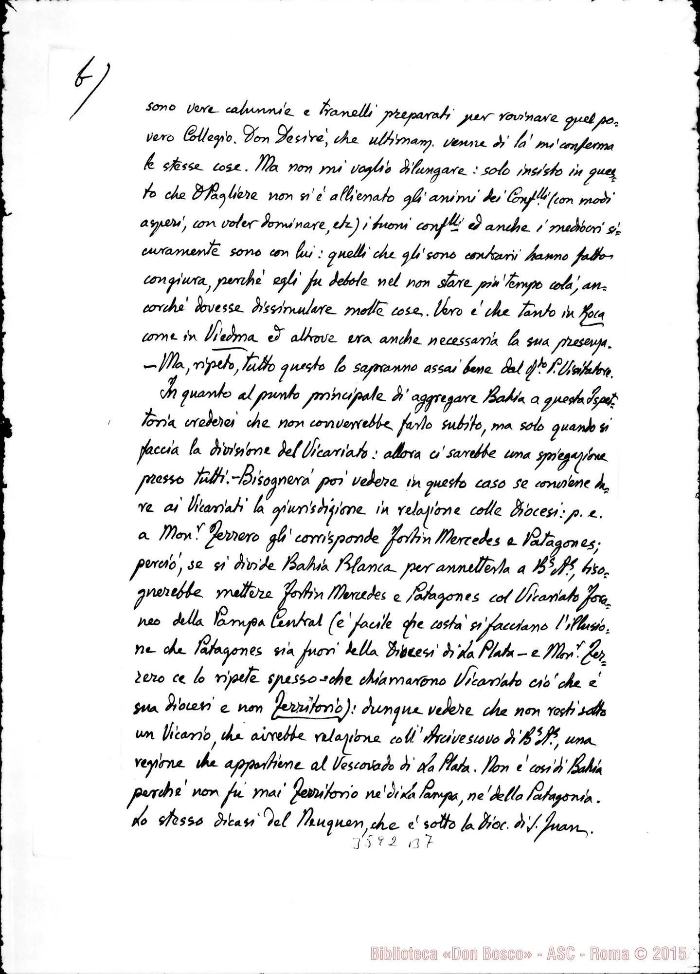 Fotogramma B 7 — Don Vespignani Giuseppe-Don Gusmano. Buenos A., 25-03-1909