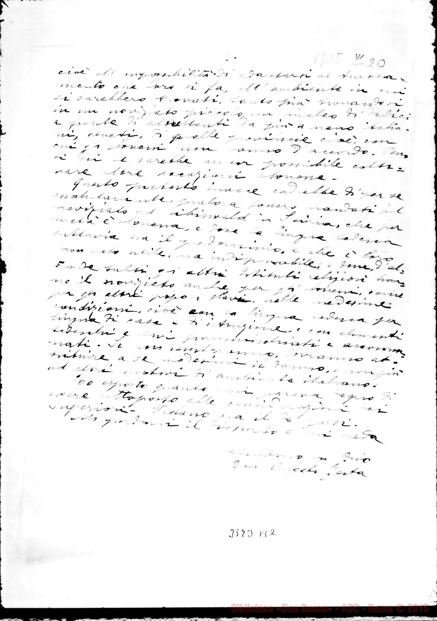 Fotogramma B 2 — Don Angelo Festa-Don Albera. Lubiana, 20-06-1905