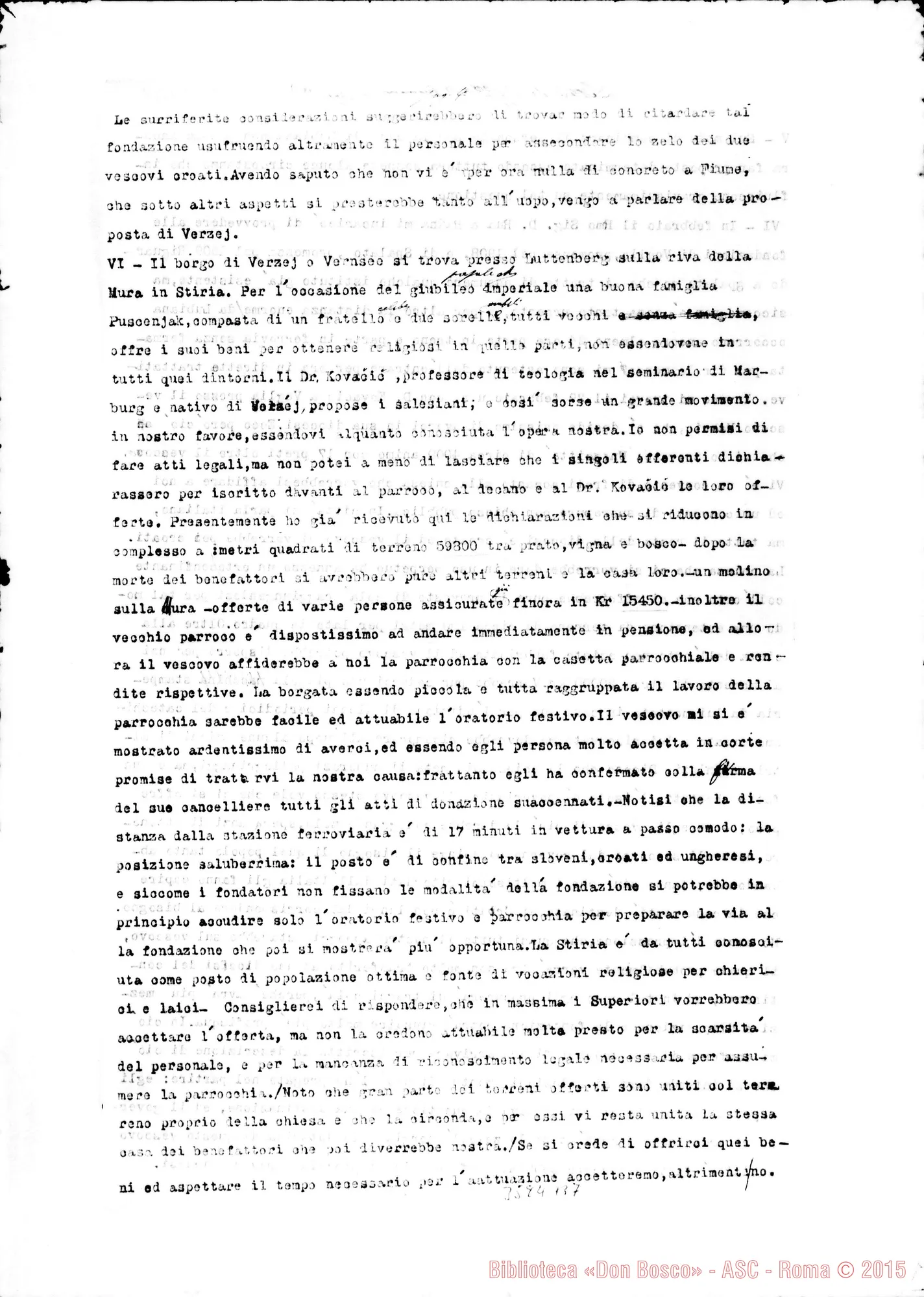 Fotogramma B 7 — Don Manassero-Don Gusmano. Oswiecim, 2-06-1908