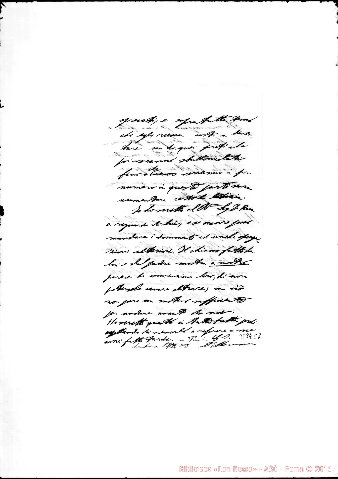 Fotogramma C 7 — Don Manassero-Don Gusmano. Lubiana, 19-06-1908