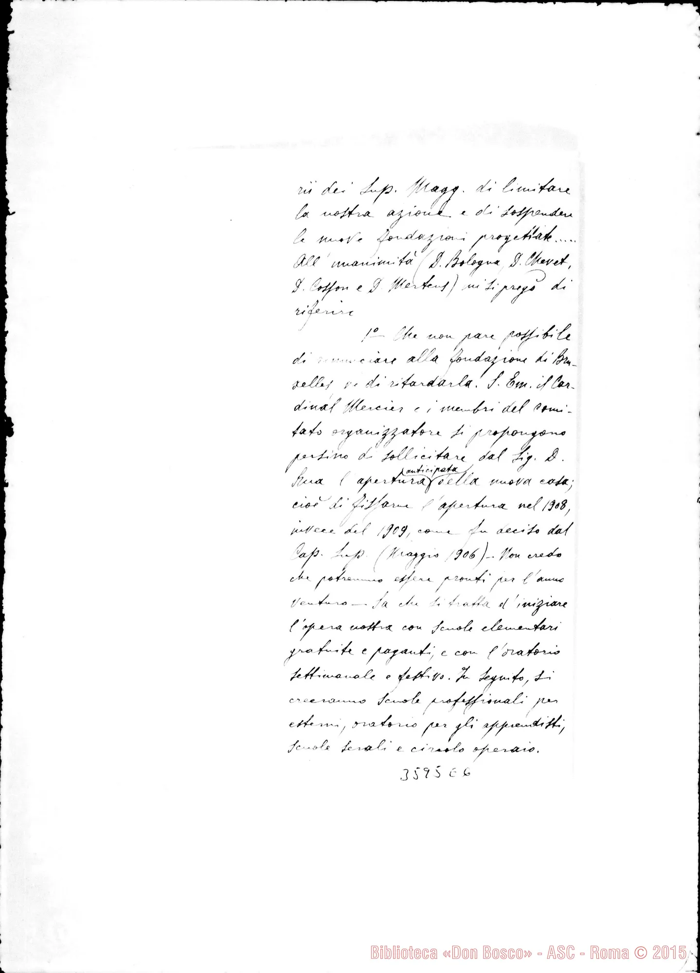 Fotogramma E 6 — Don Frane. Scaloni-Don Albera. Liége, 23-12-1907