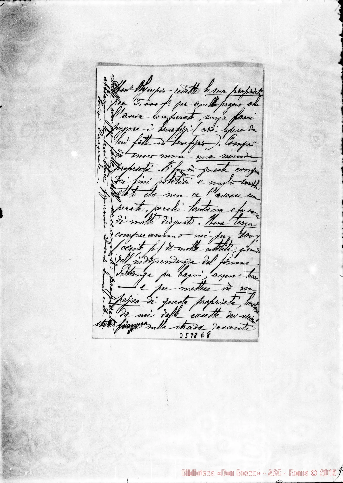 Fotogramma E 8 — Don Giordano L.-Don Rinaldi. Jaboata, 24-12-1903