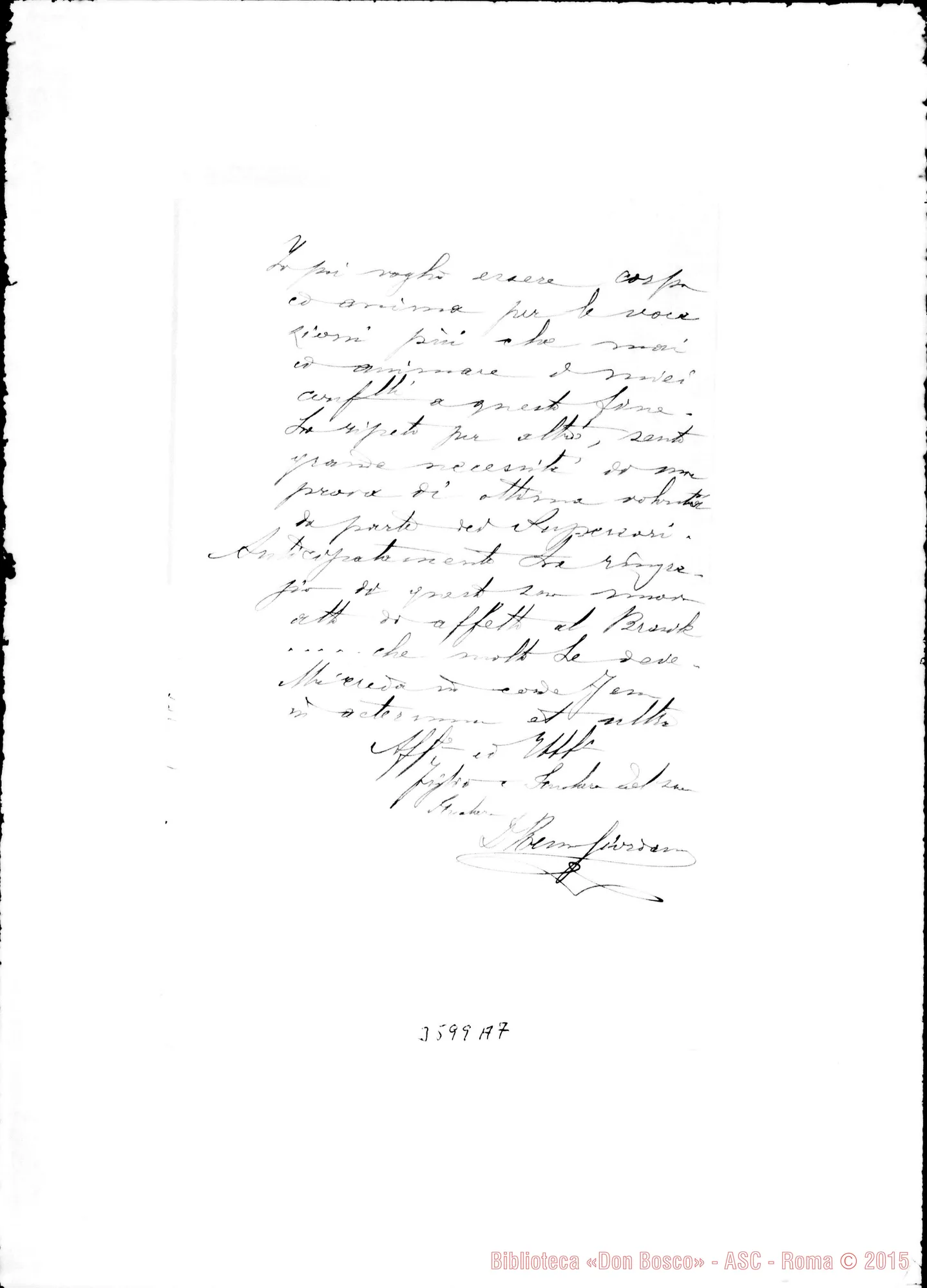 Fotogramma A 7 — Don Giordano L.-Don Albera. Roma, 12-10-1904