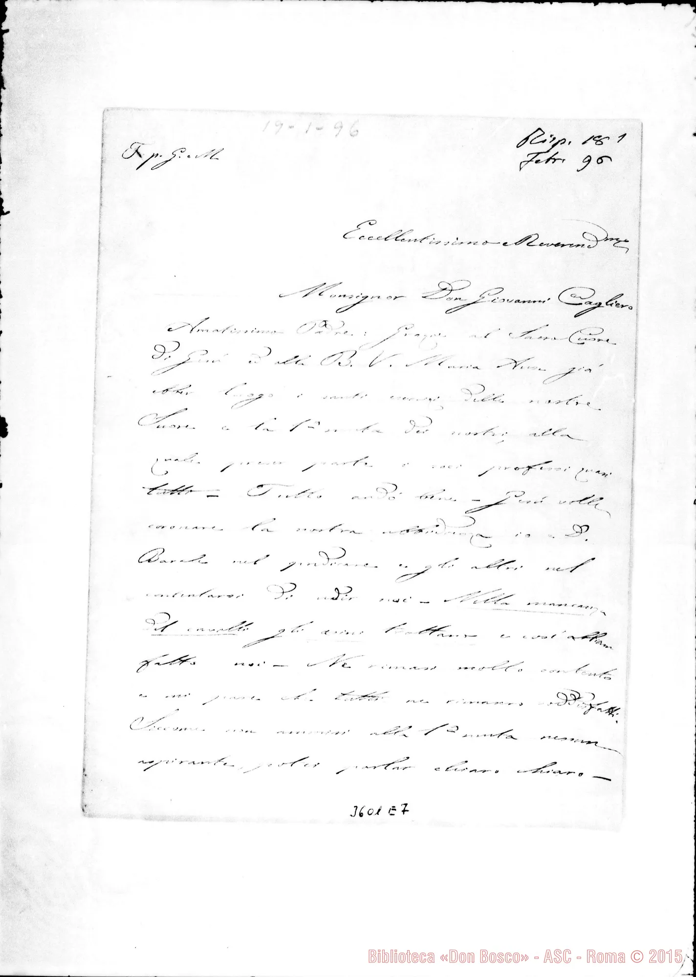 Fotogramma E 7 — Don Carlo Peretto-Eccellentissimo, il 19-01-1896