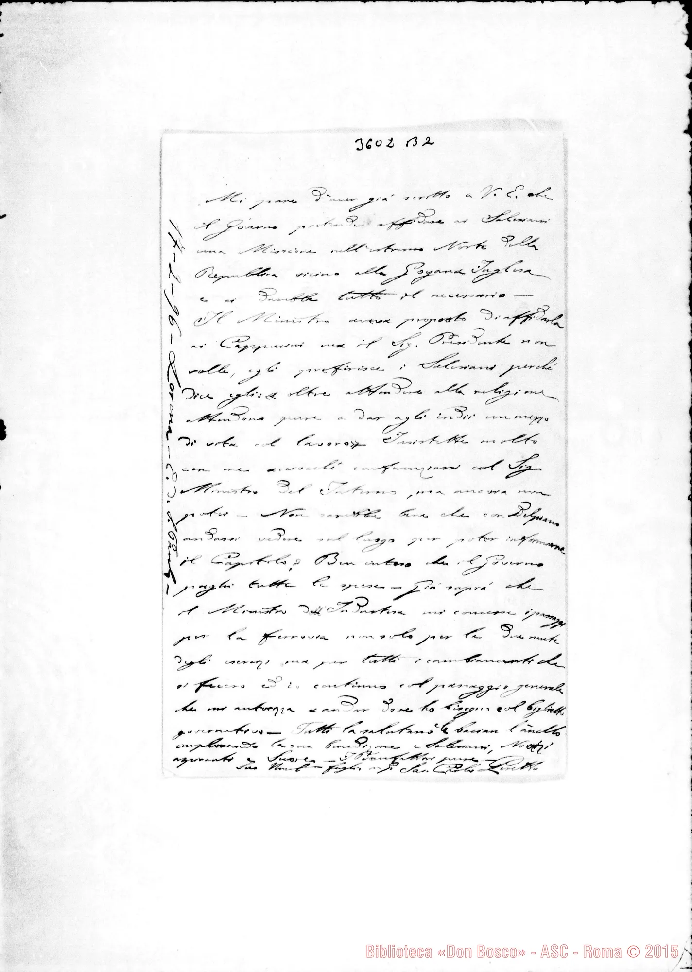 Fotogramma B 2 — Don Carlo Peretto-Eccellenza, il 17-02-1896