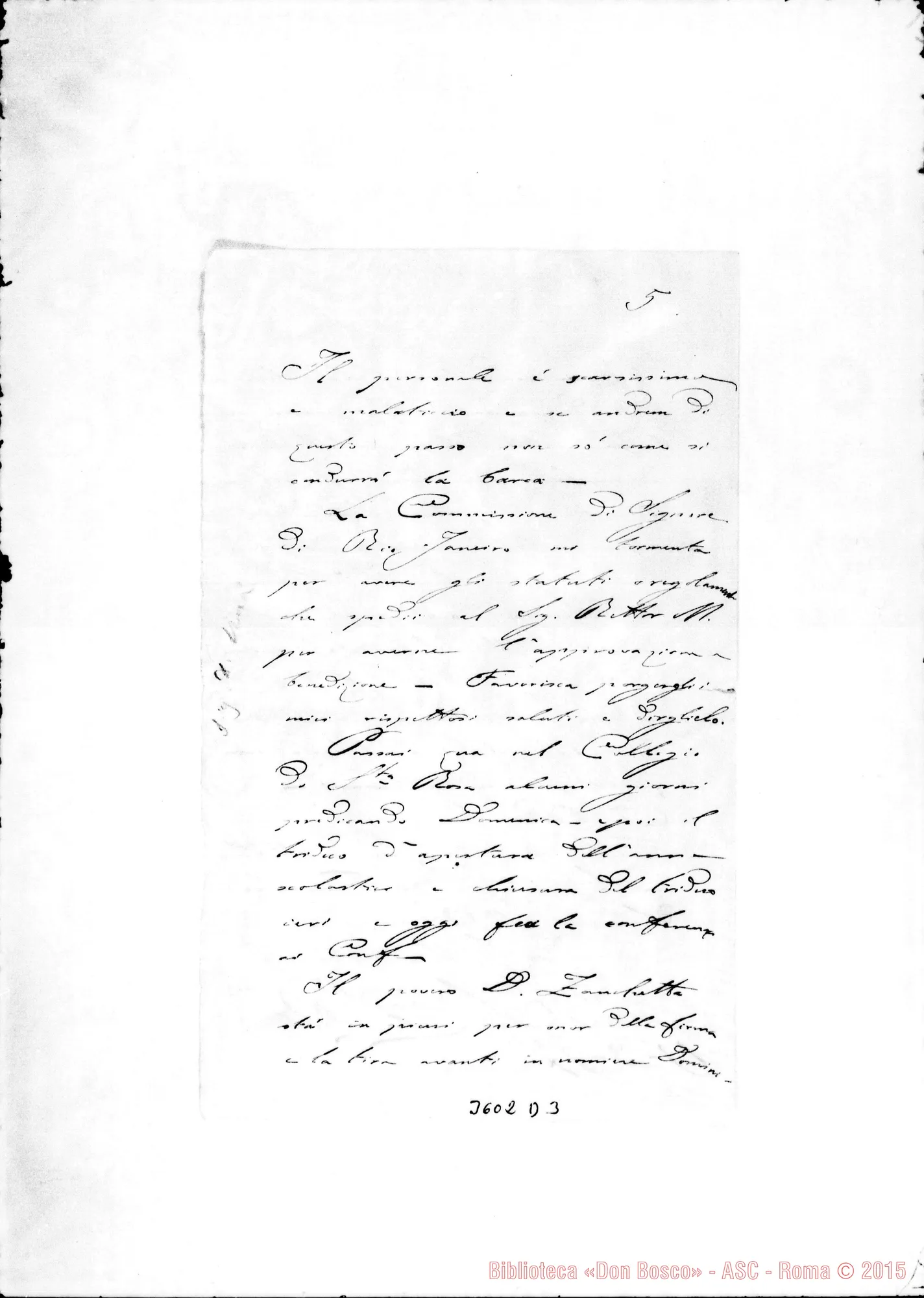 Fotogramma D 3 — Don Carlo Peretto-Don Lazzero. Lorena, 19-03** 1897