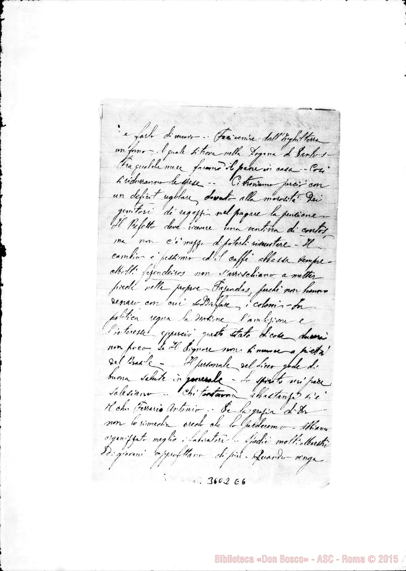 Fotogramma E 6 — Don Foglino Michele-Monsignore. Ararás, 5-07-1897