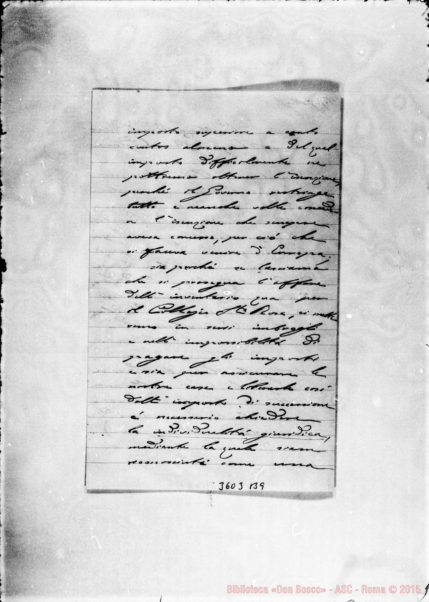 Fotogramma B 9 — Don Carlo Peretto-Mons. Cagliero. Niterói, 27-02-1898