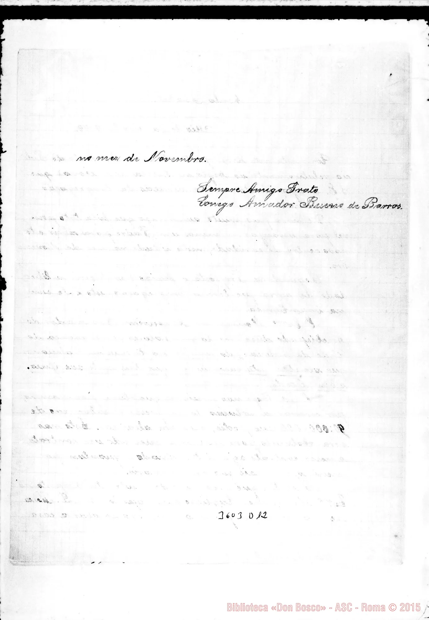 Fotogramma D 12 — Bueno de Barros: «Asylo Isabel». Rio de Janeiro, 26-09-1899