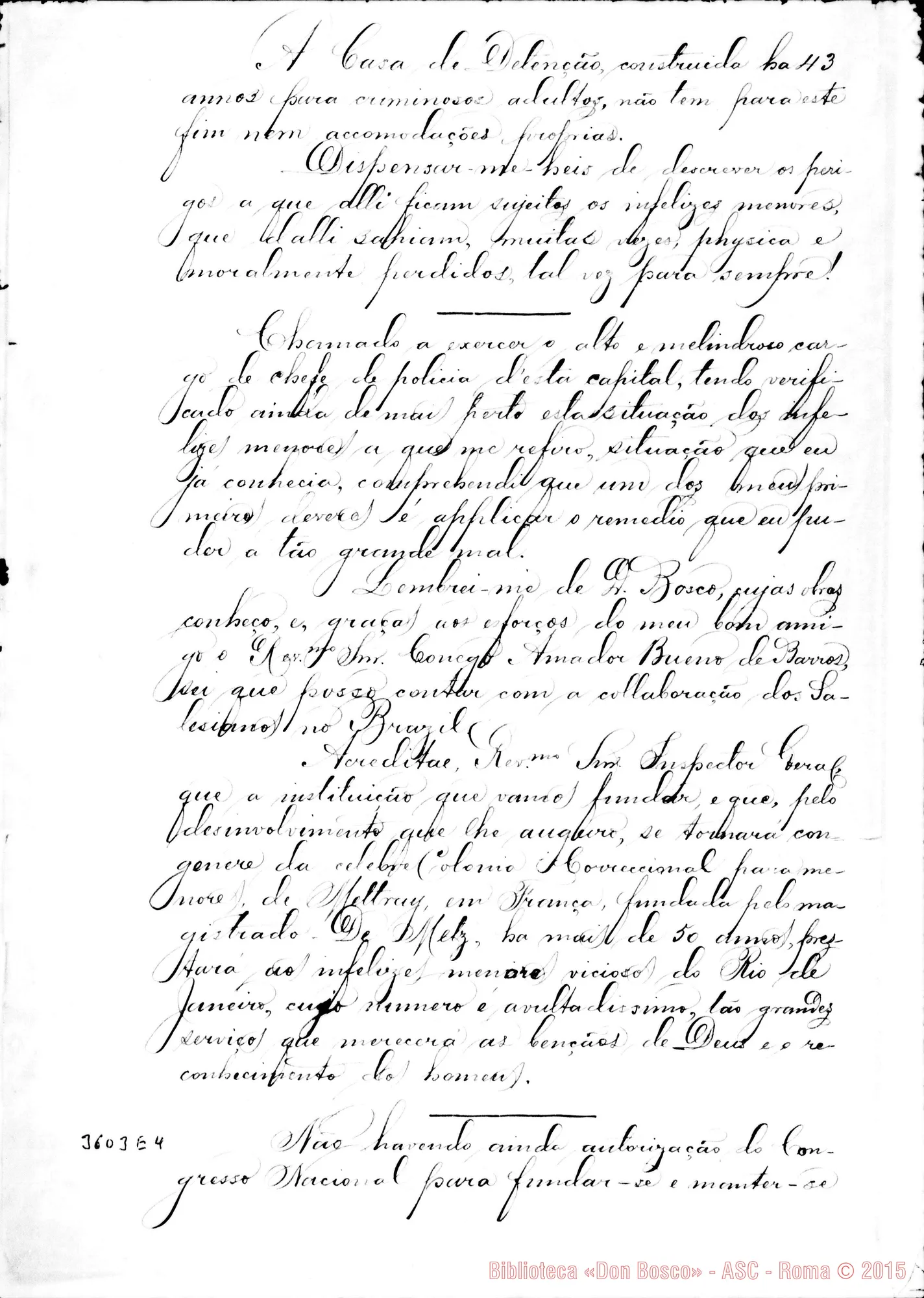 Fotogramma E 4 — Giovanni Brazil Silvado, capo polizia-Don Rua. Rio Janeiro, 26-09-1899