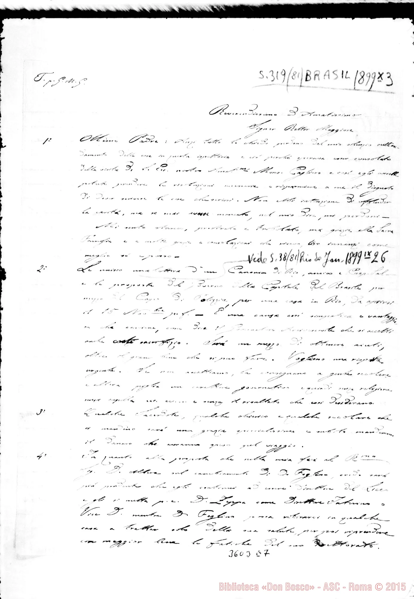 Fotogramma E 7 — Don Carlo Peretto-Don Rua. Lorena, 3-10-1899