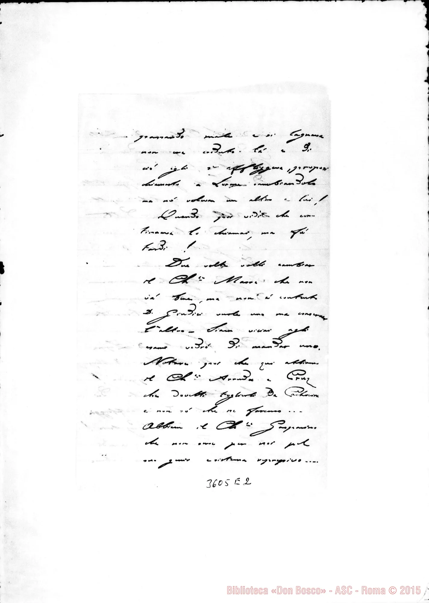 Fotogramma E 2 — Don Carlo Peretto-Don Durando. Lorena, 27-10-1903