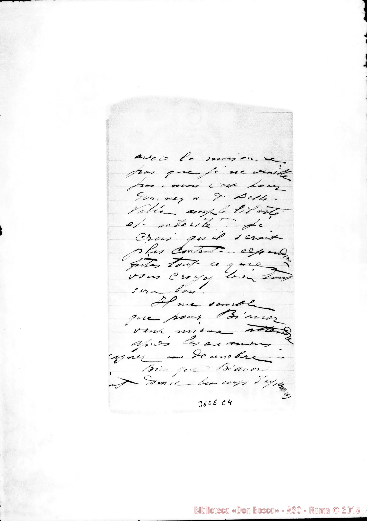 Fotogramma C 4 — Don Luigi Pasquale-Aimé Supérieur. Thebaida, 21-10-1905