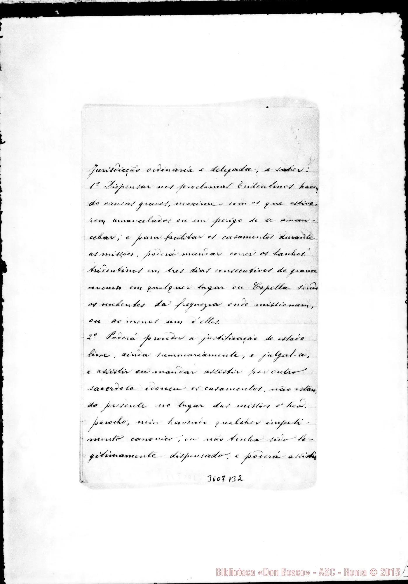 Fotogramma B 2 — Silverio Gomes Pimenta, vesc. di Marianna-Sr. Vigario