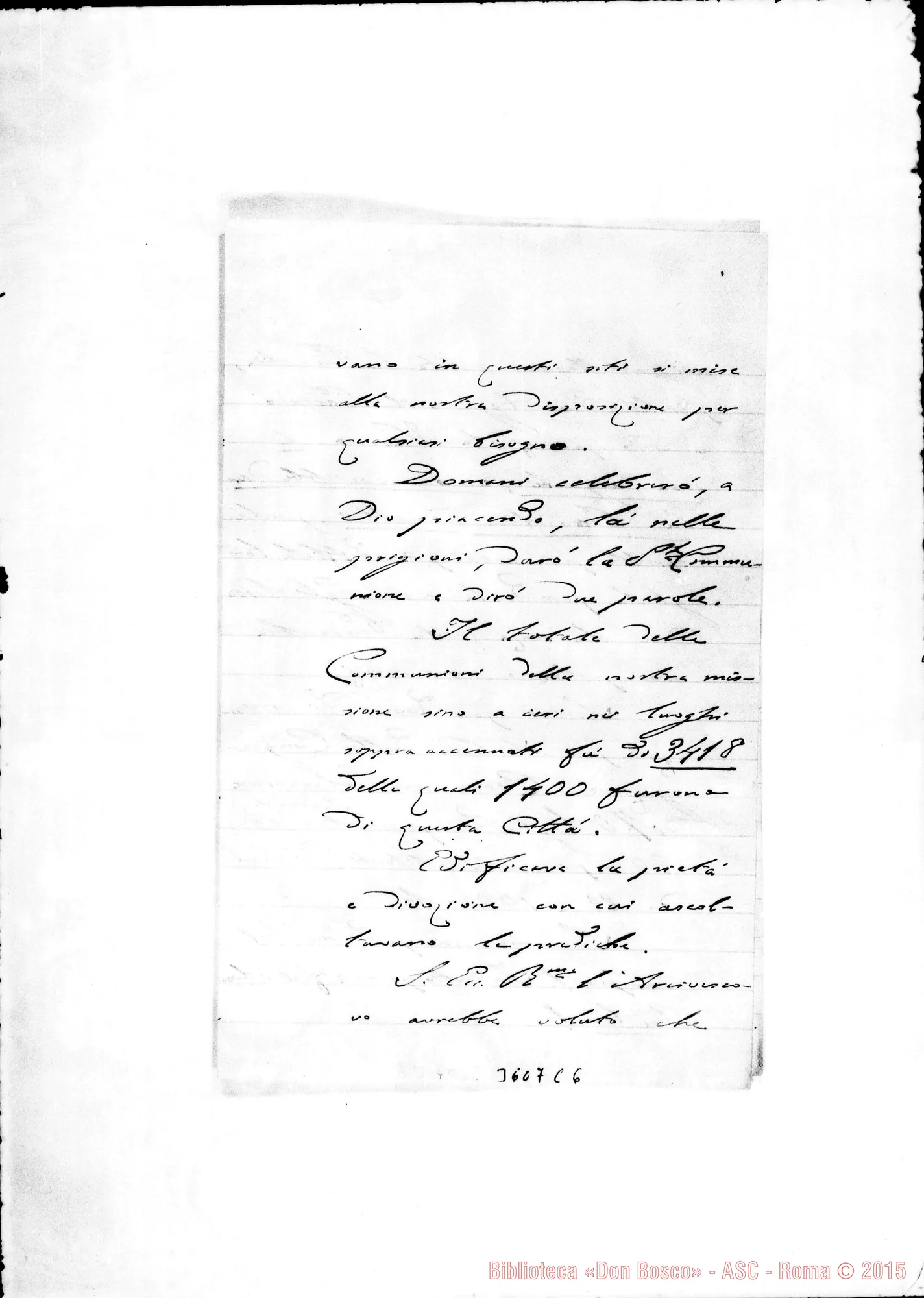 Fotogramma C 6 — Don Carlo Peretto-Don Rua. Caratinga, 29-07-1907