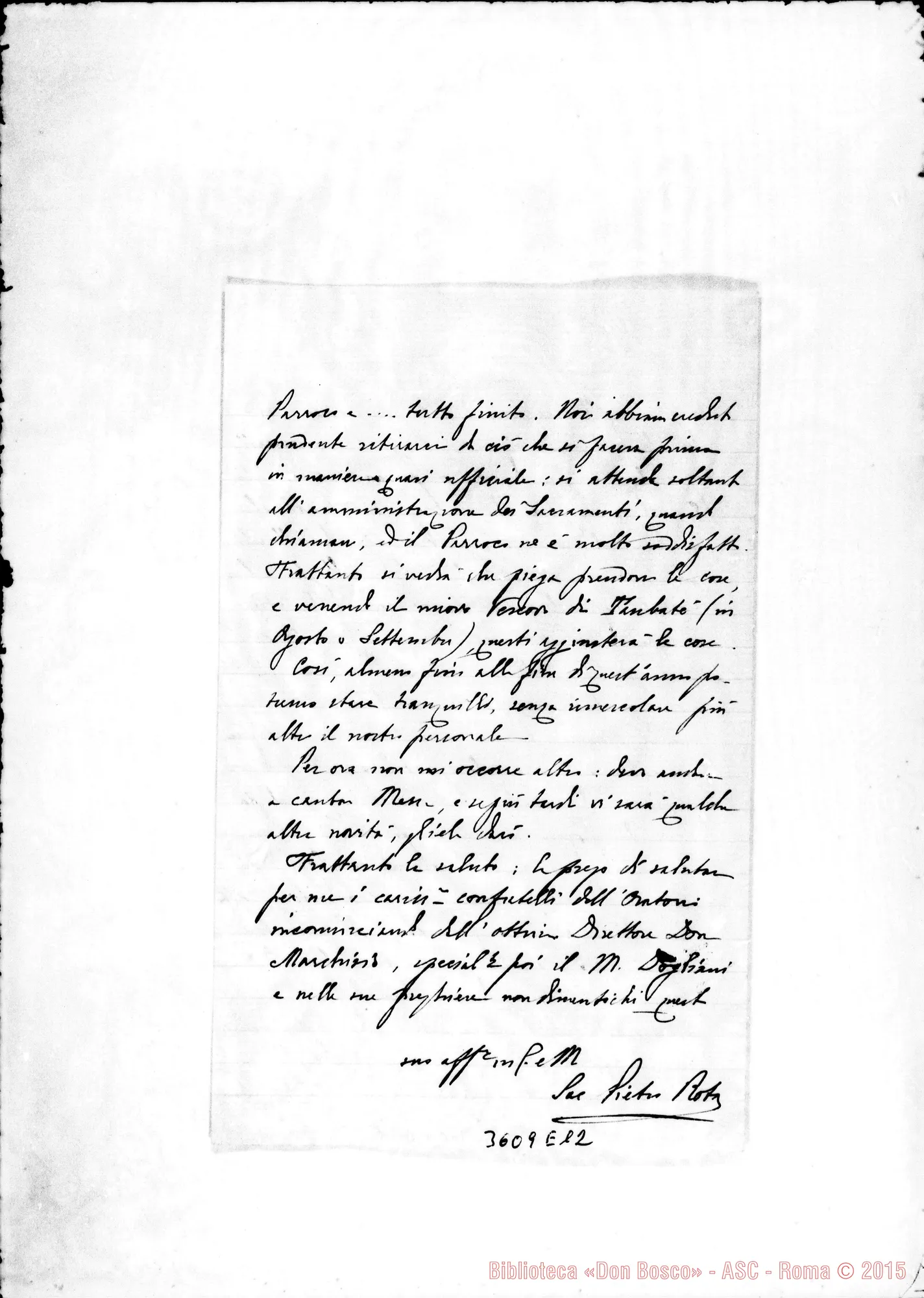 Fotogramma E 12 — Don Pietro Rota-Don Gusmano. Lorena, 6-06-1909