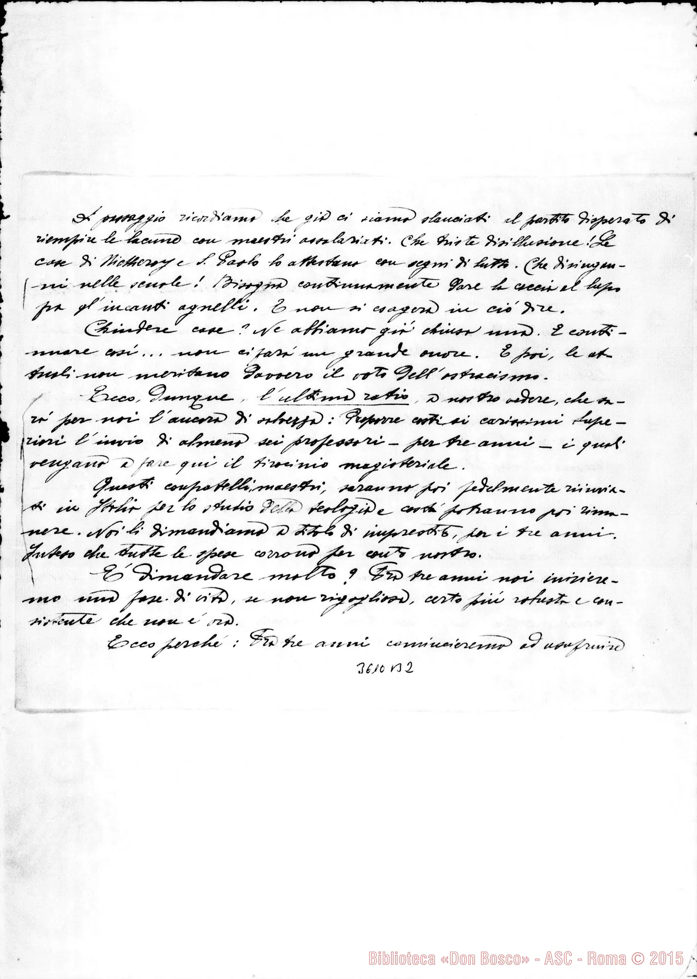 Fotogramma B 2 — Consiglio Ispettoriale-Capitolo Superiore. Rio de Janeiro, 24-09-1909
