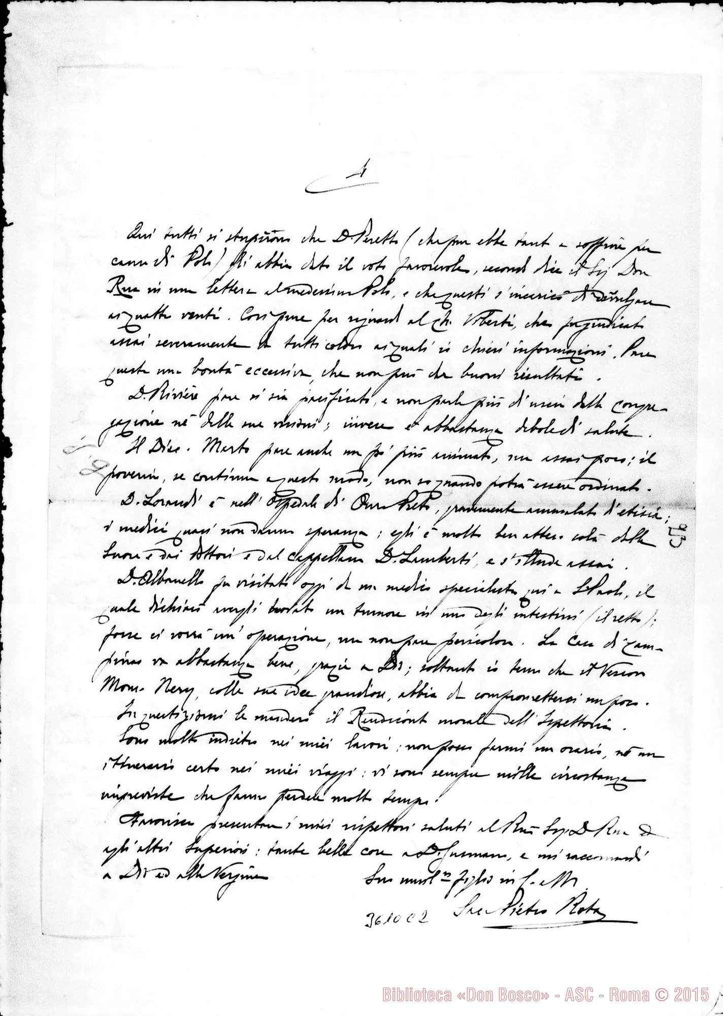 Fotogramma C 2 — Don Pietro Rota-Don Albera. S. Paulo, 12-10-1909