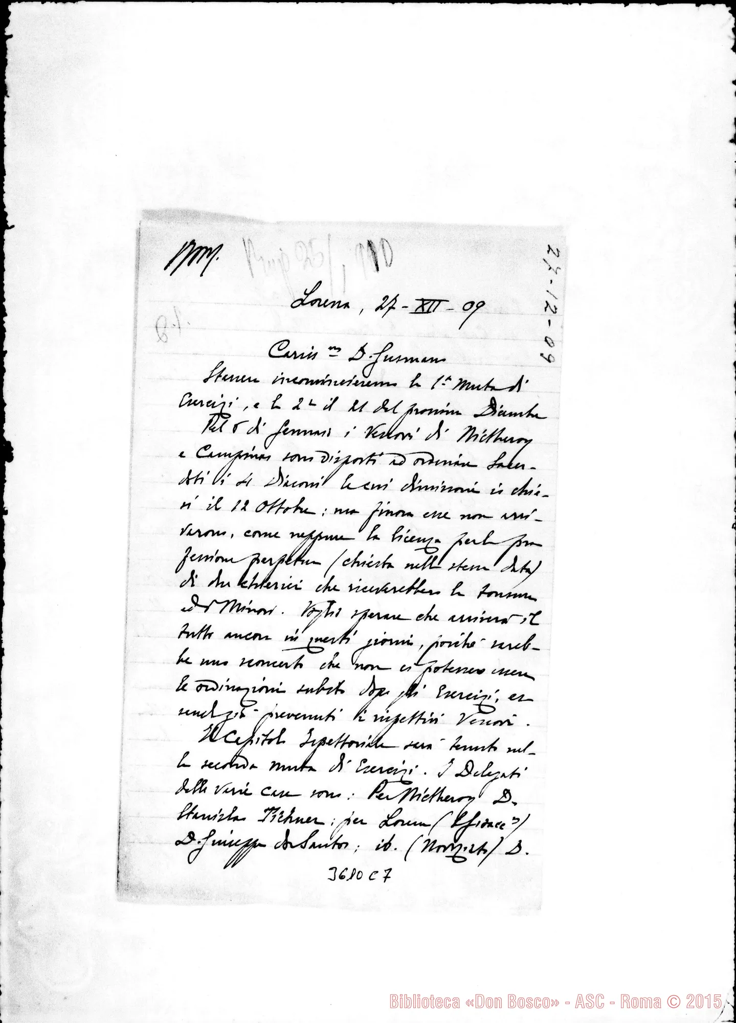 Fotogramma C 7 — Don Pietro Rota-Don Gusmano. Lorena, 27-12-1909