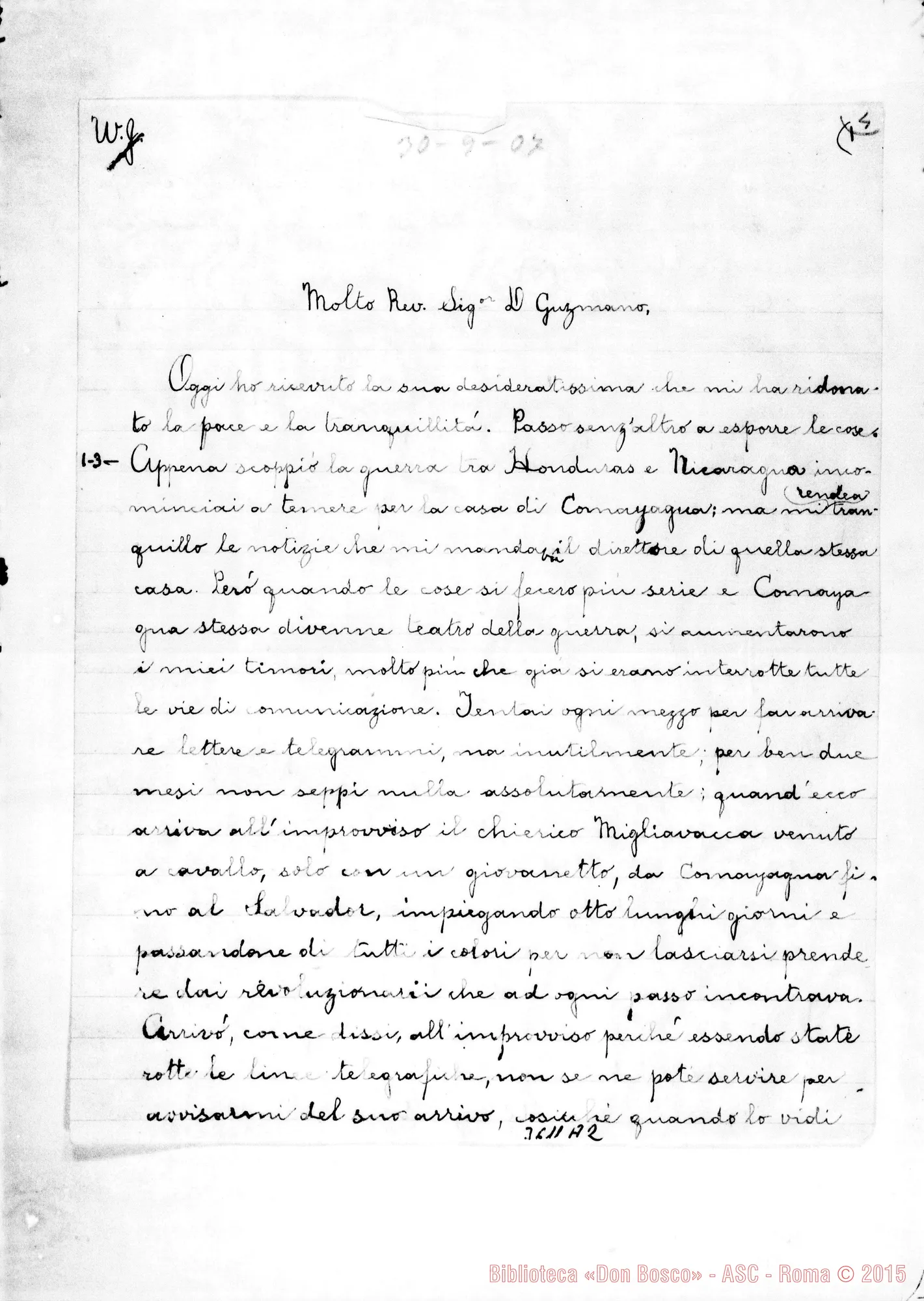 Fotogramma A 2 — Don Giuseppe Misieri-Don Gusmano. Cartago, 30-09-1907