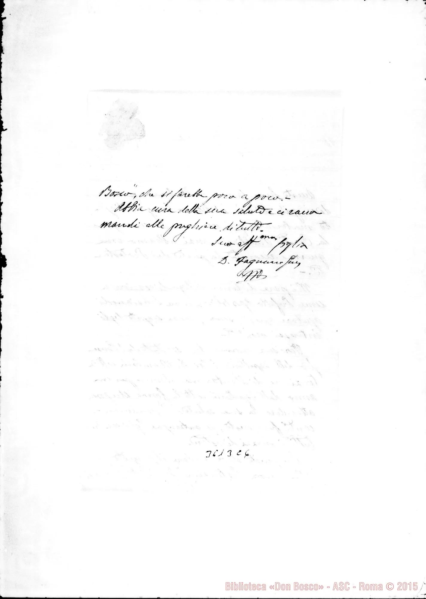 Fotogramma C 6 — Mons. Fagnano-Don Rua. Puntarenas, 3-02-1910
