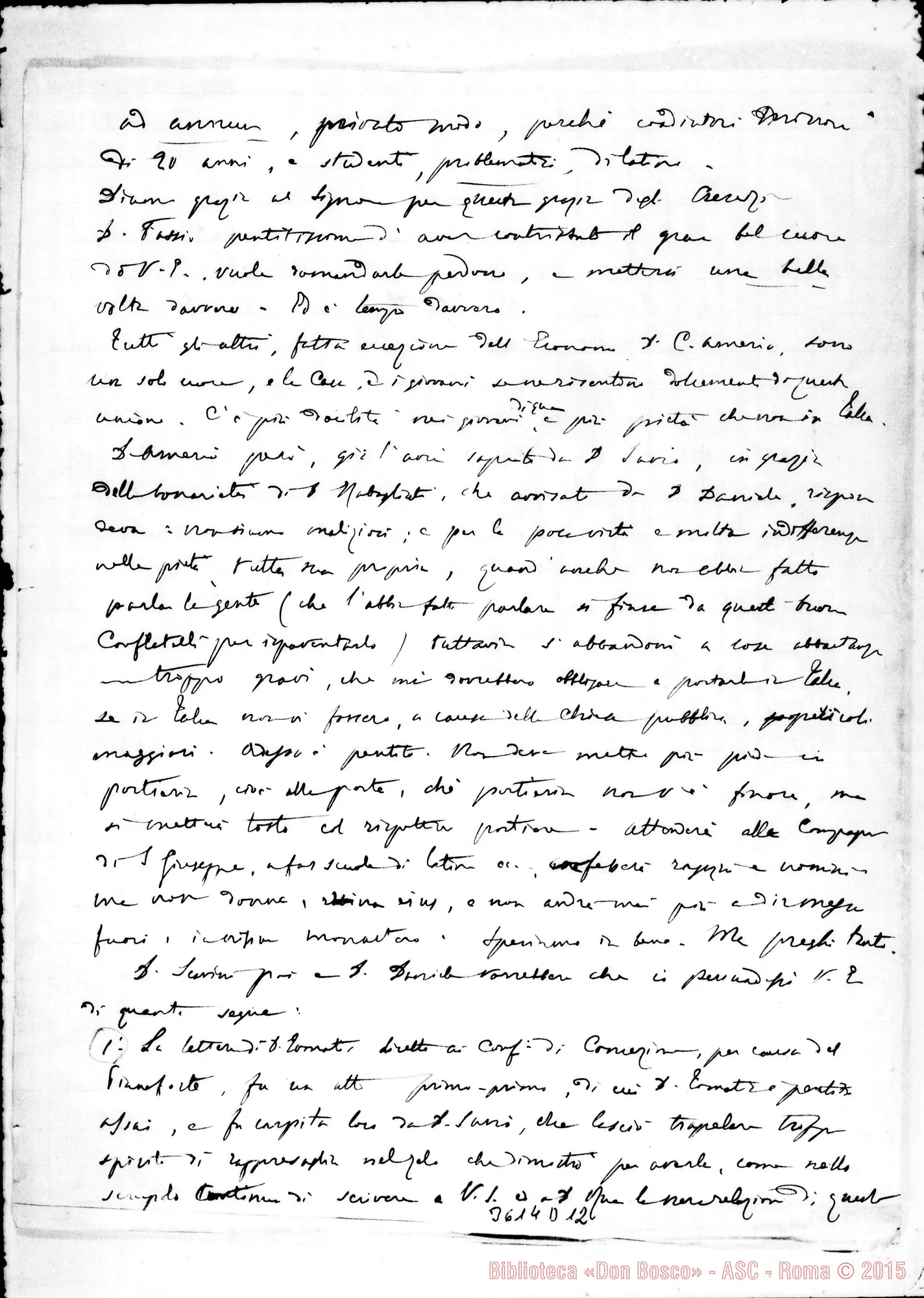 Fotogramma D 12 — Don Santiago Costamagna-Mons. Concepción, 27-03-1890