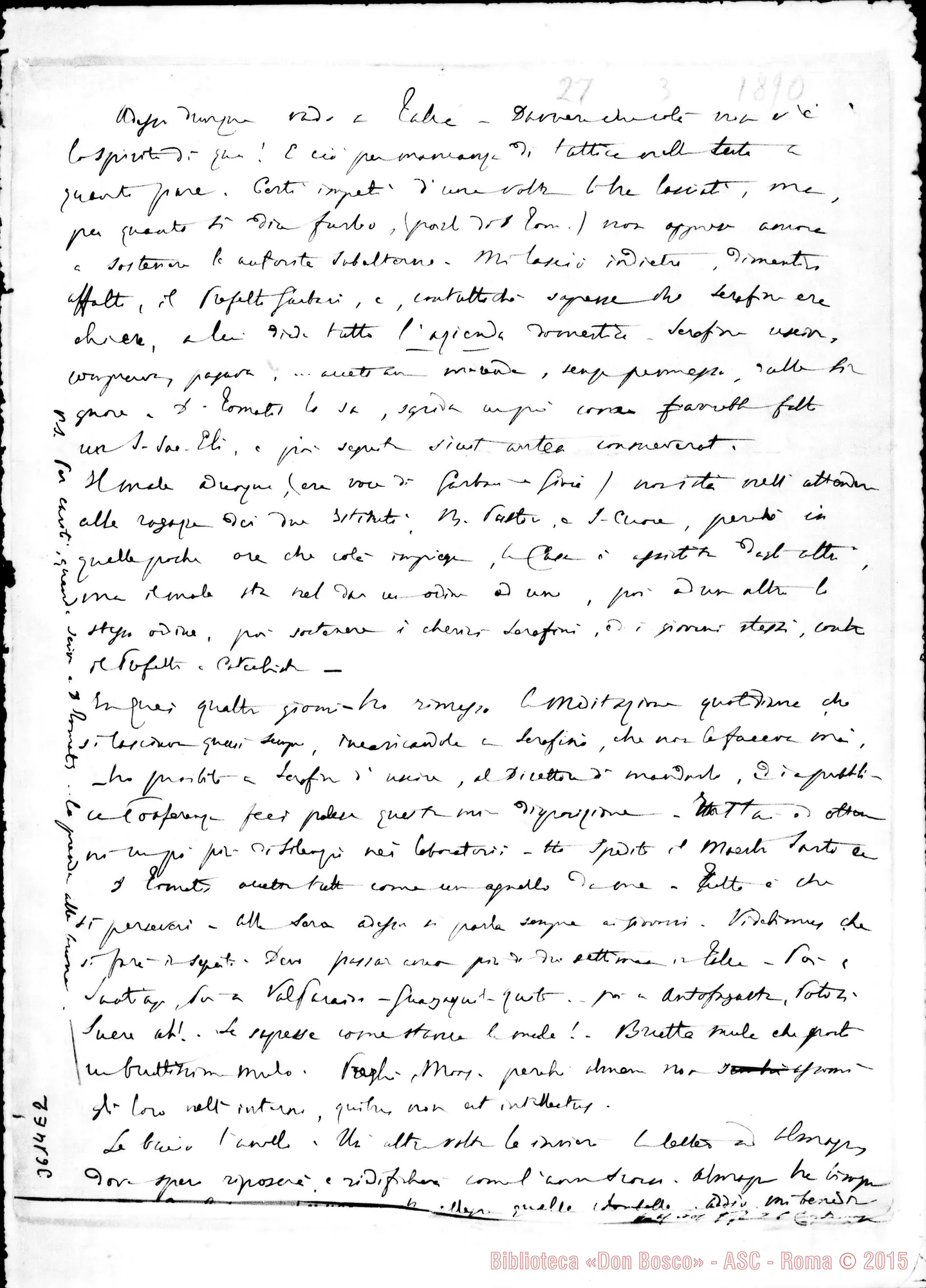 Fotogramma E 2 — Don Santiago Costamagna-Mons. Concepción, 27-03-1890