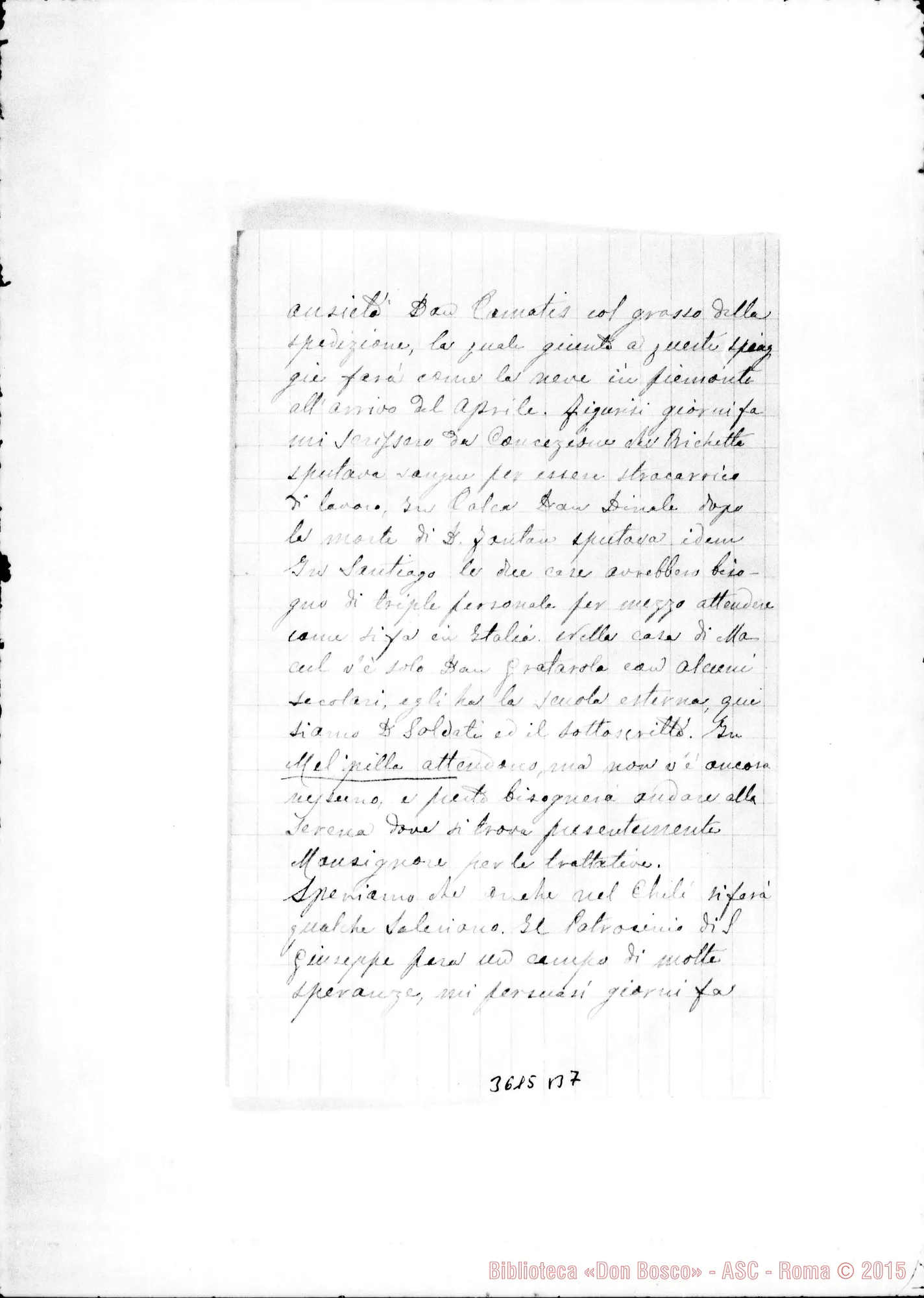 Fotogramma B 7 — Don Scavini-Don Lazzero. Valparaiso, 5-11-1894