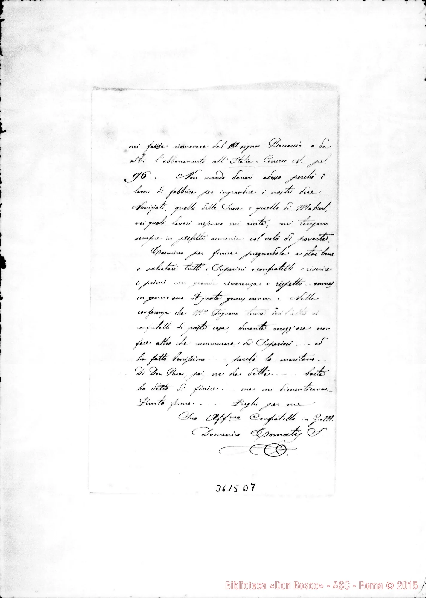 Fotogramma D 7 — Don Tomatis-Don Lazzero. Santiago, 30-12-1895
