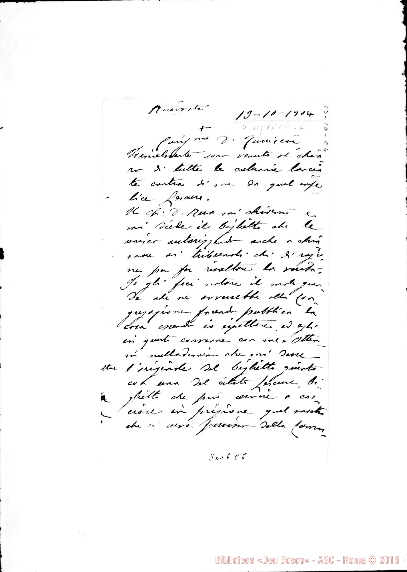 Fotogramma C 8 — Don Luis Costamagna-Don Turriccia, il 13-10-1904
