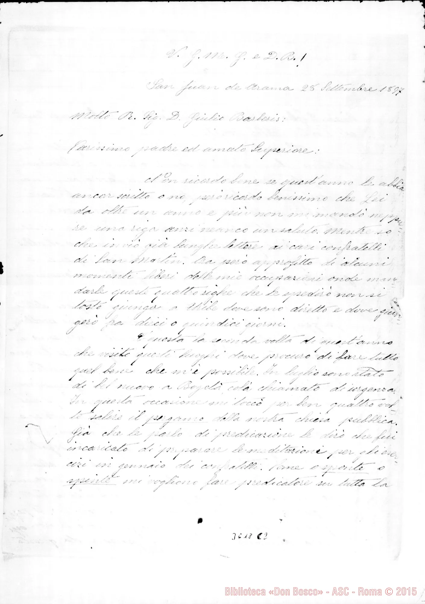 Fotogramma C 2 — Don Ernesto Briata-Don Barberis. San Juan de Arama, 28-09-1897