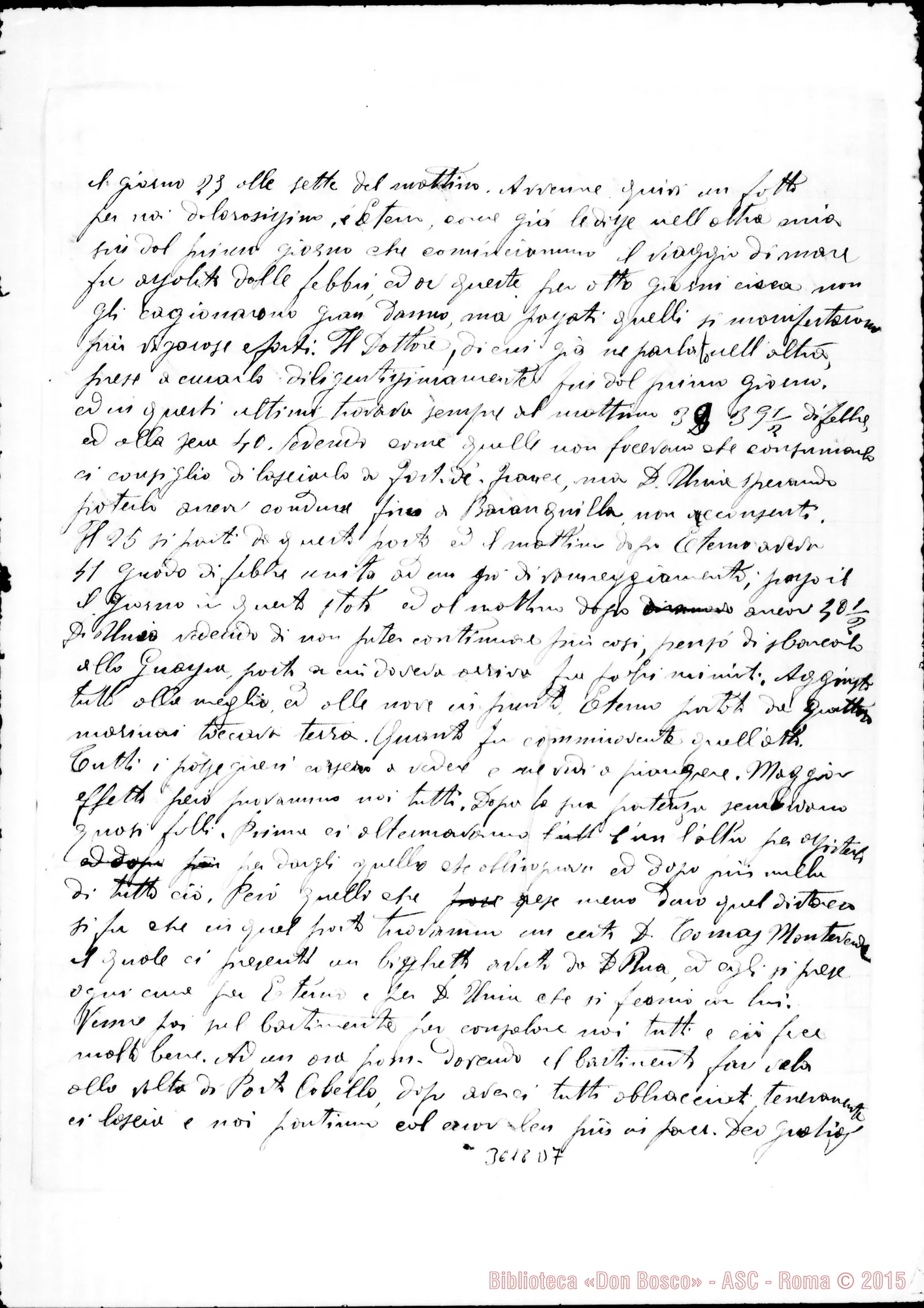 Fotogramma D 7 — Ch. Taricco Giuseppe-Direttore. Colón, 31-01-1890
