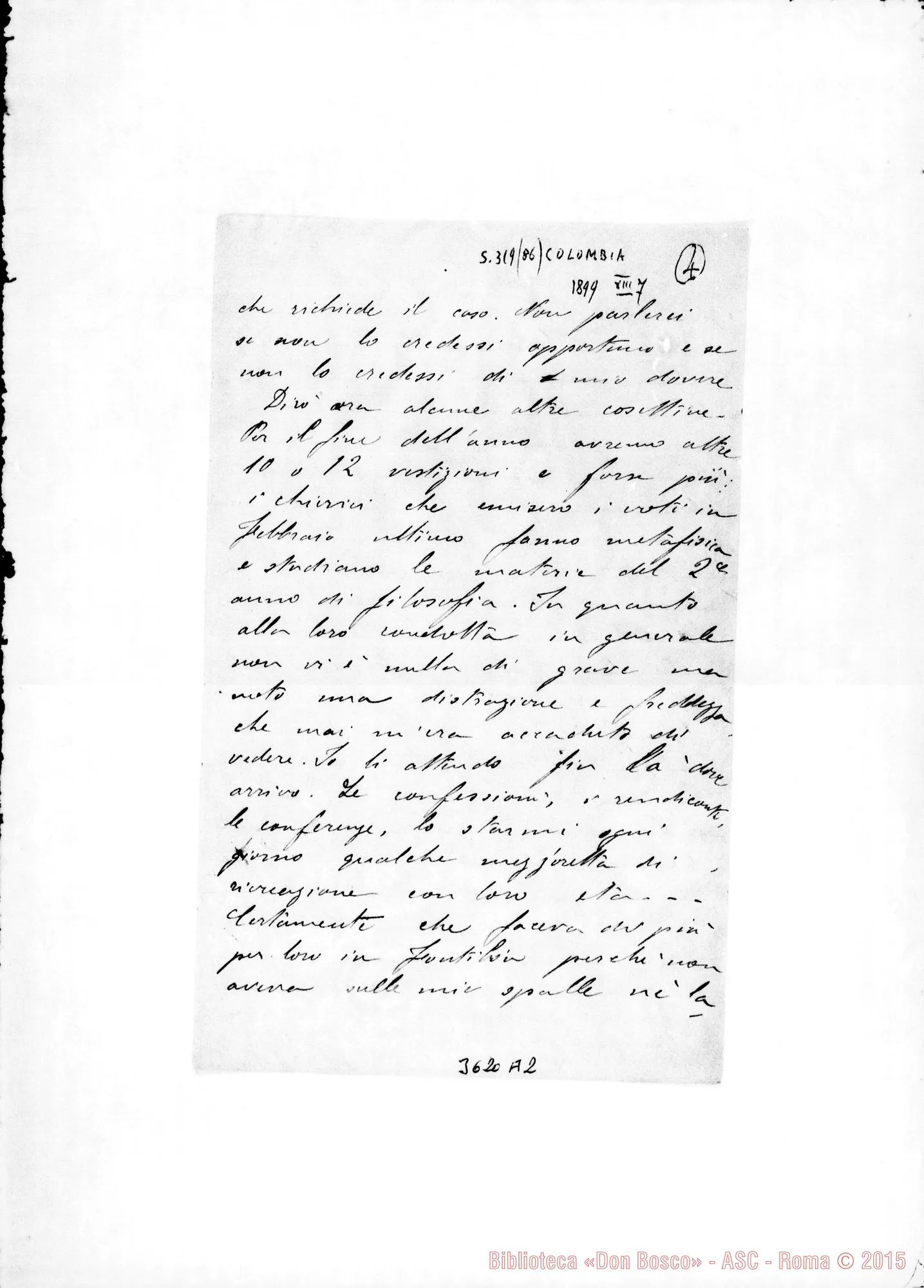 Fotogramma A 2 — Silvestro Rabagliati-Don Barberis. Bogotá, 7-08-1899