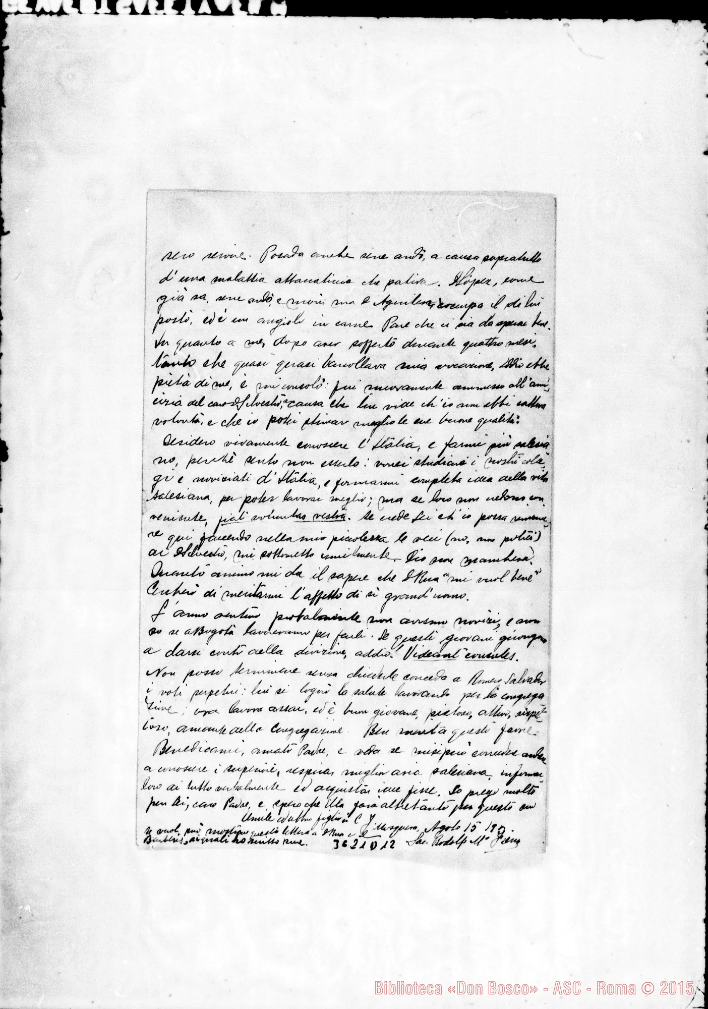Fotogramma D 12 — Don Rodolfo Fierro-Don Albera. Mosquera, 15-08-1903