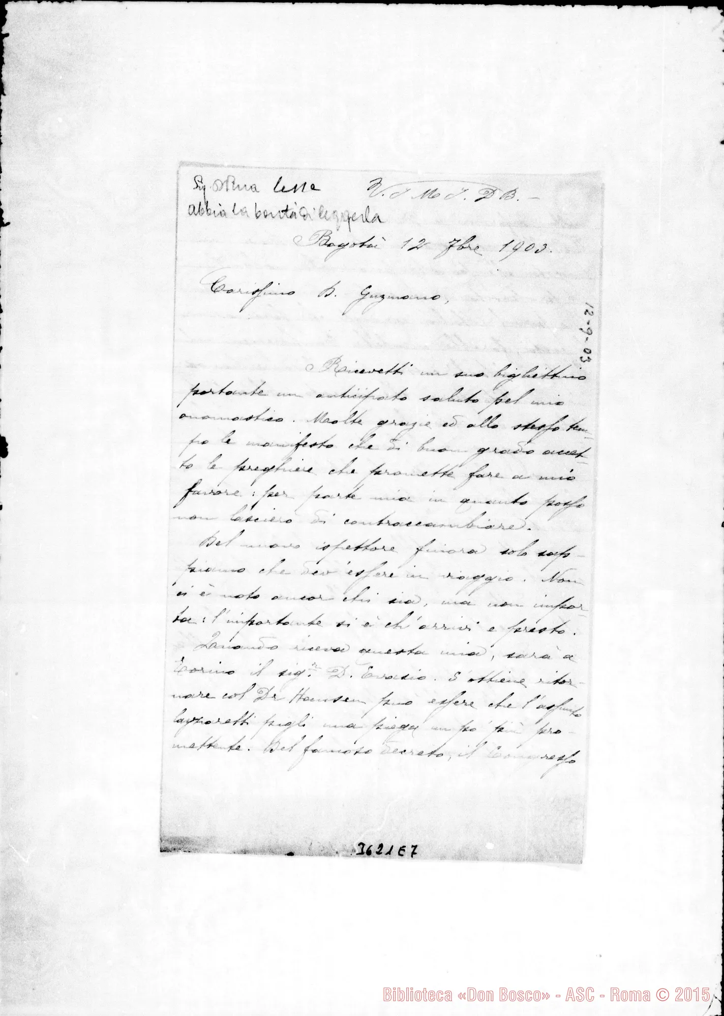 Fotogramma E 7 — Don Gerolamo Cera-Don Gusmano. Bogotá, 12-09-1903