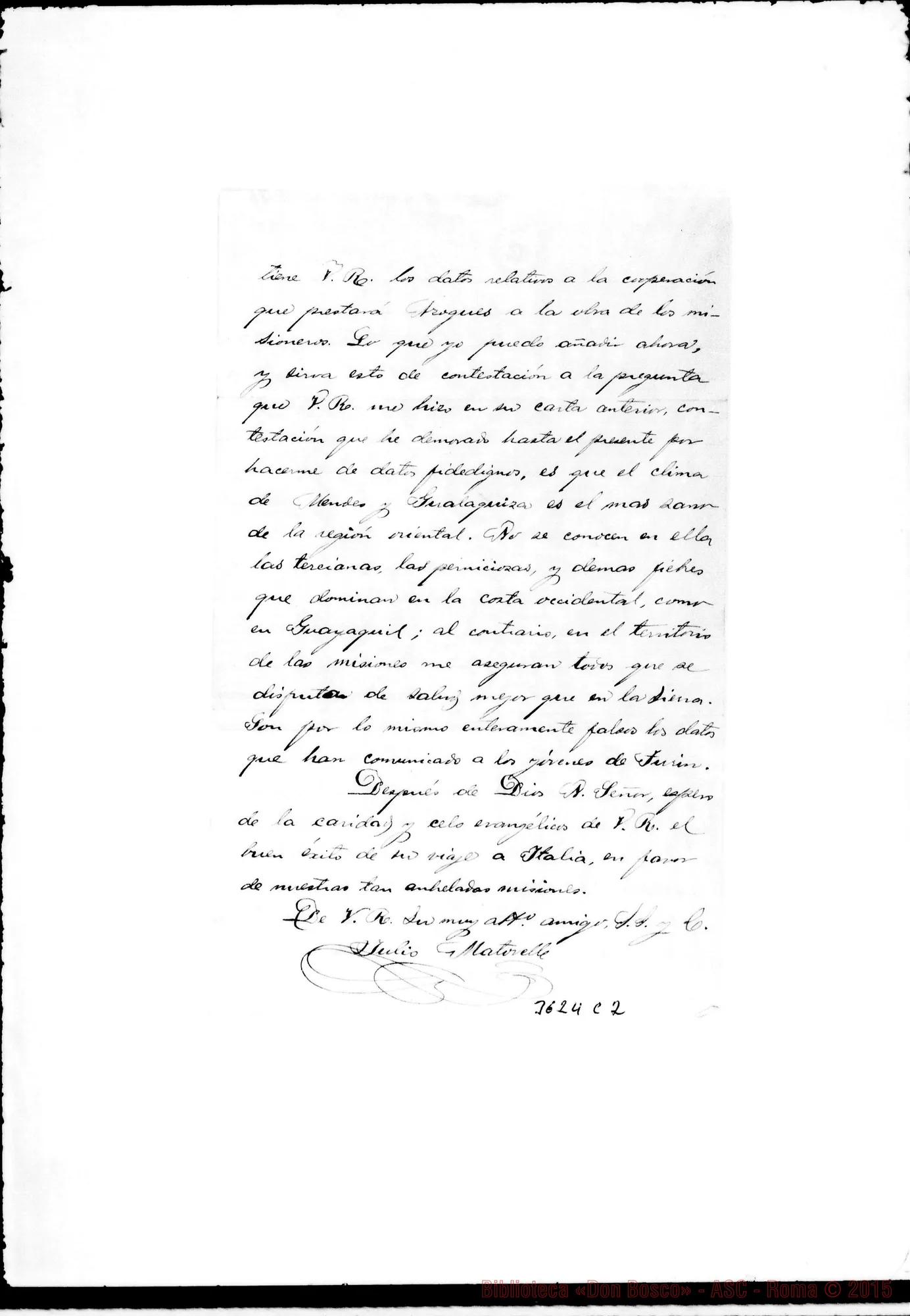 Fotogramma C 2 — Giulio Matovelle, senatore-Don Calcagno. Cuenca, 17-01-1891