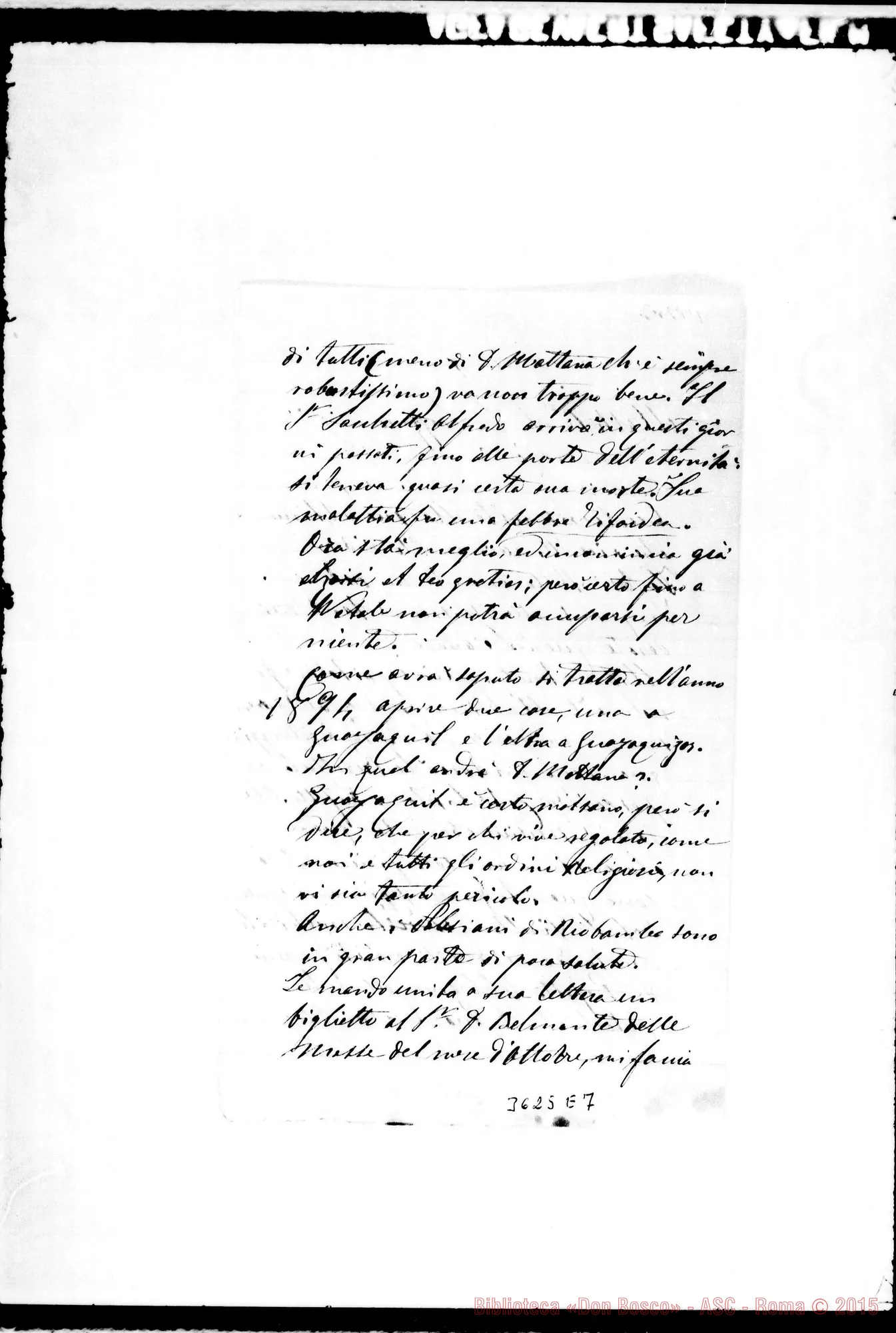 Fotogramma E 7 — Don Francesco Mattana-Don Lazzero. Quito, 4-10-1893
